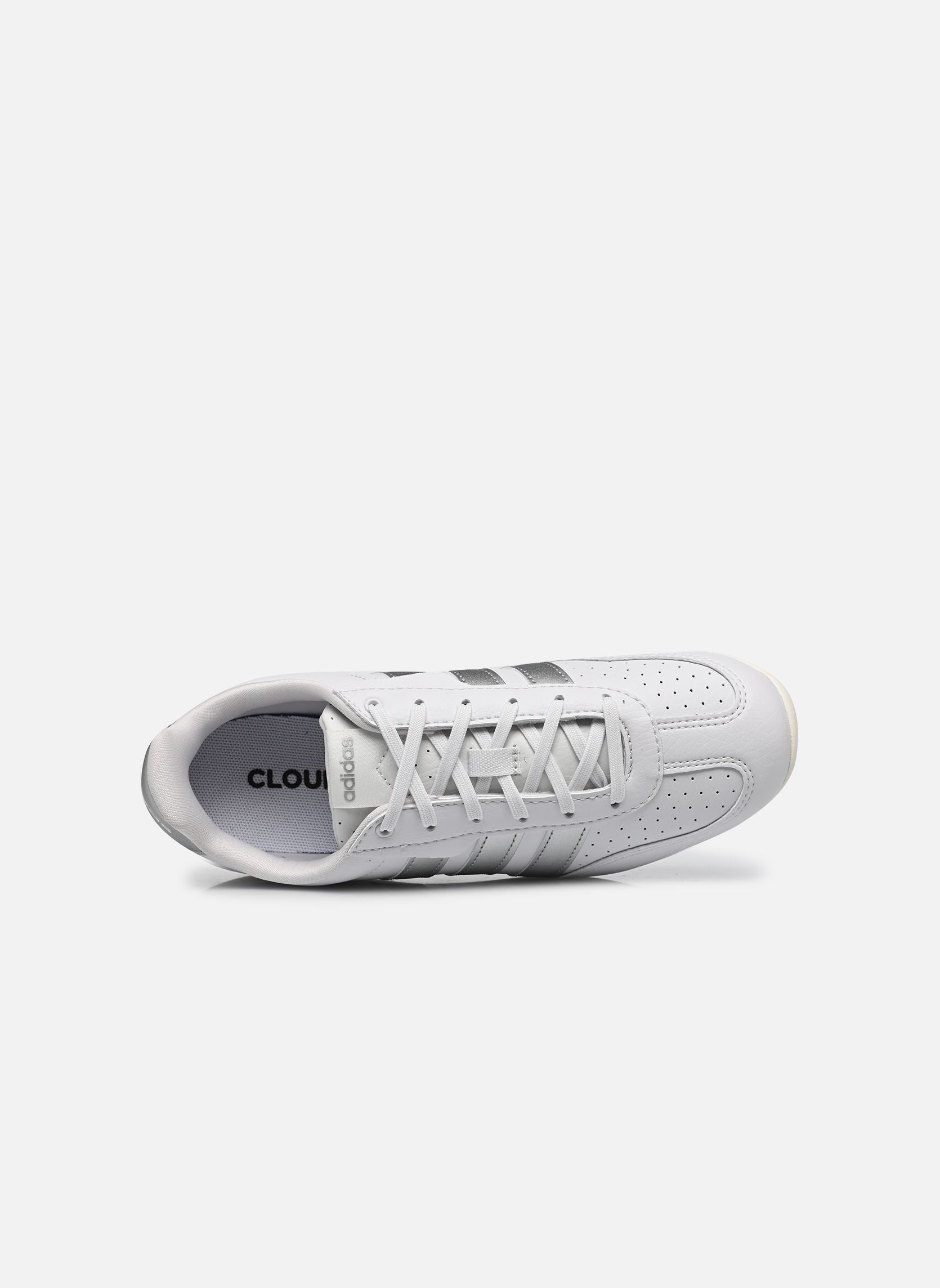 Sneakers BARREDA LO W dames wit adidas sportswear Sneakers BARREDA LO W dames wit CRYWHT/SILVMT/OWHITE