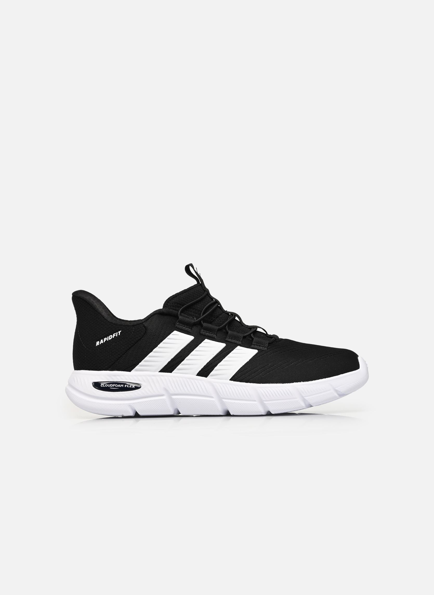 Baskets basses CLOUDFOAM FLEX - RA M homme noir adidas sportswear Baskets basses CLOUDFOAM FLEX - RA M homme noir CBLACK/FTWWHT/SILVMT