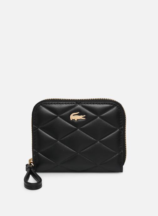 Lacoste Portemonnees met rits Crocodelle Small Zipped Wallet dames zwart