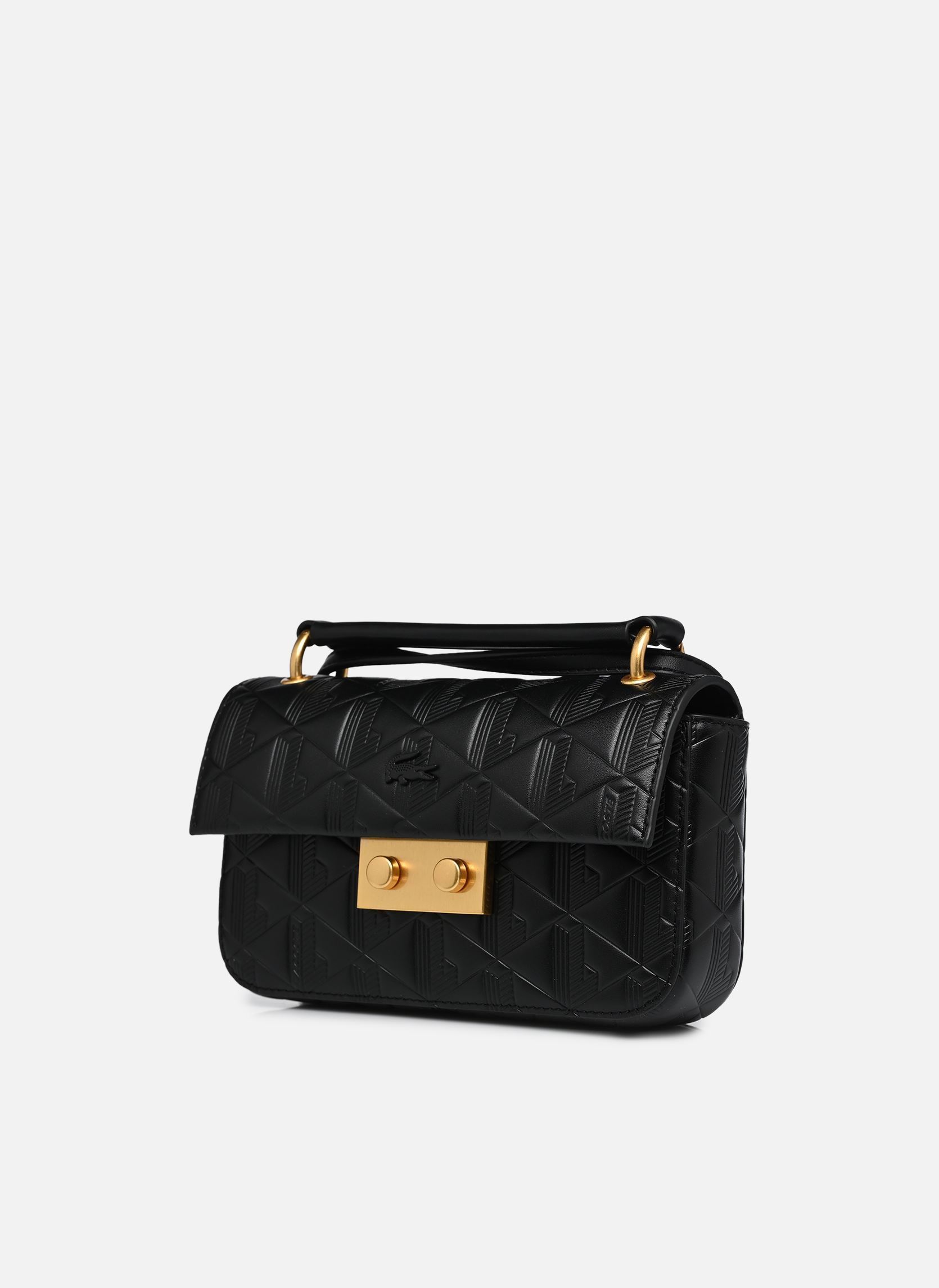 Umhängetaschen Maheki Xs Flap Crossover Bag damen schwarz Lacoste Umhängetaschen Maheki Xs Flap Crossover Bag damen schwarz Noir