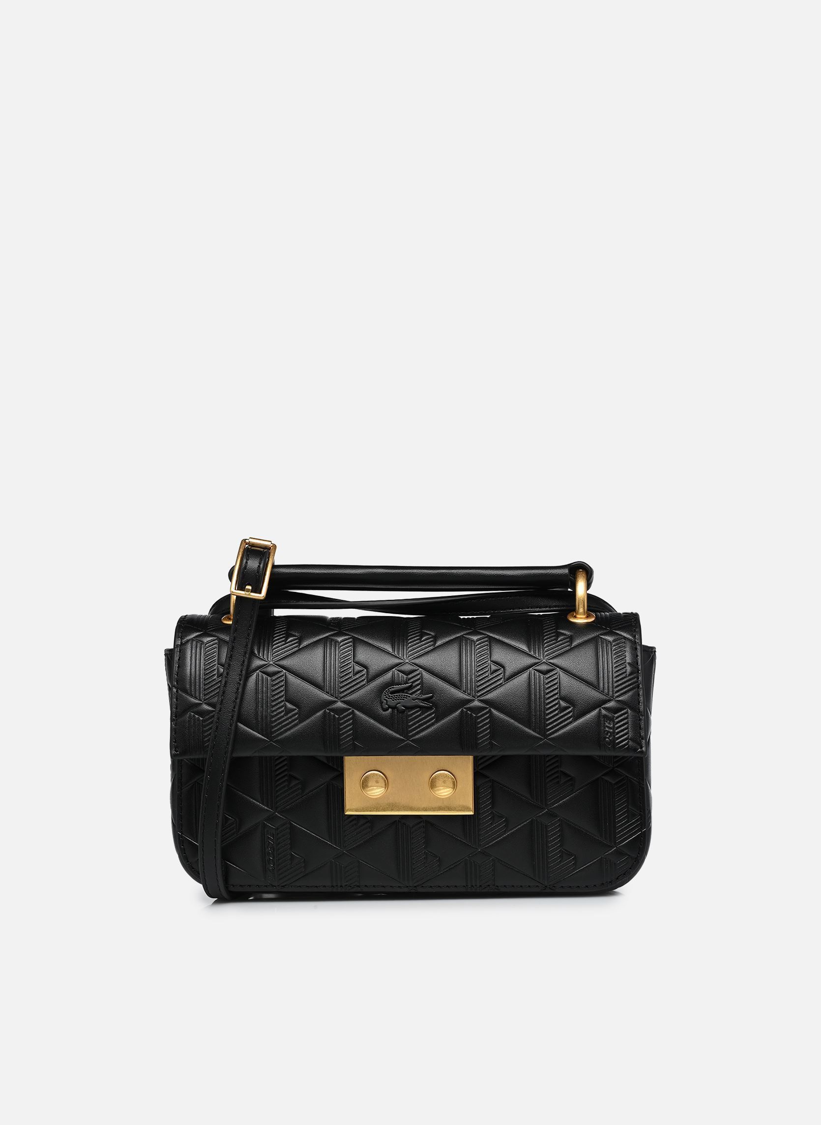 Umhängetaschen Maheki Xs Flap Crossover Bag damen schwarz Lacoste Umhängetaschen Maheki Xs Flap Crossover Bag damen schwarz Noir