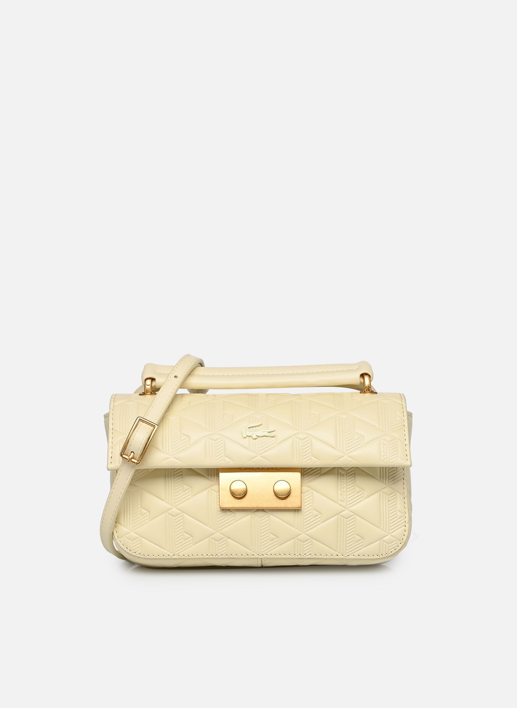 Umhängetaschen Maheki Xs Flap Crossover Bag damen weiß Lacoste Umhängetaschen Maheki Xs Flap Crossover Bag damen weiß Poudre