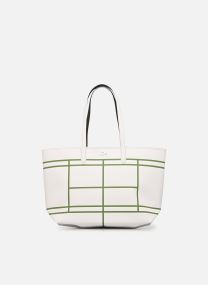 Shopper Anna Zipped Shopping Bag Printed Tennis damen weiß Lacoste Shopper Anna Zipped Shopping Bag Printed Tennis damen weiß BLANC SINOPLE