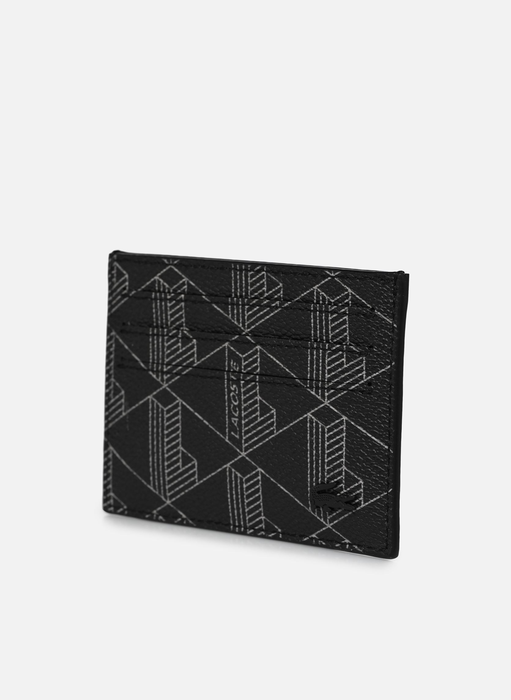 Kartenetui The Blend Card Holder herren schwarz Lacoste Kartenetui The Blend Card Holder herren schwarz Monogram Noir Gris
