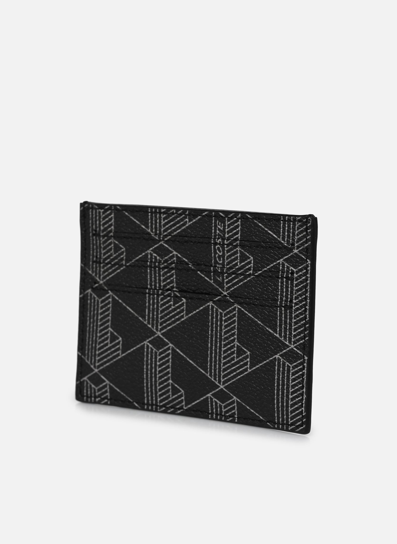 Kartenetui The Blend Card Holder herren schwarz Lacoste Kartenetui The Blend Card Holder herren schwarz Monogram Noir Gris