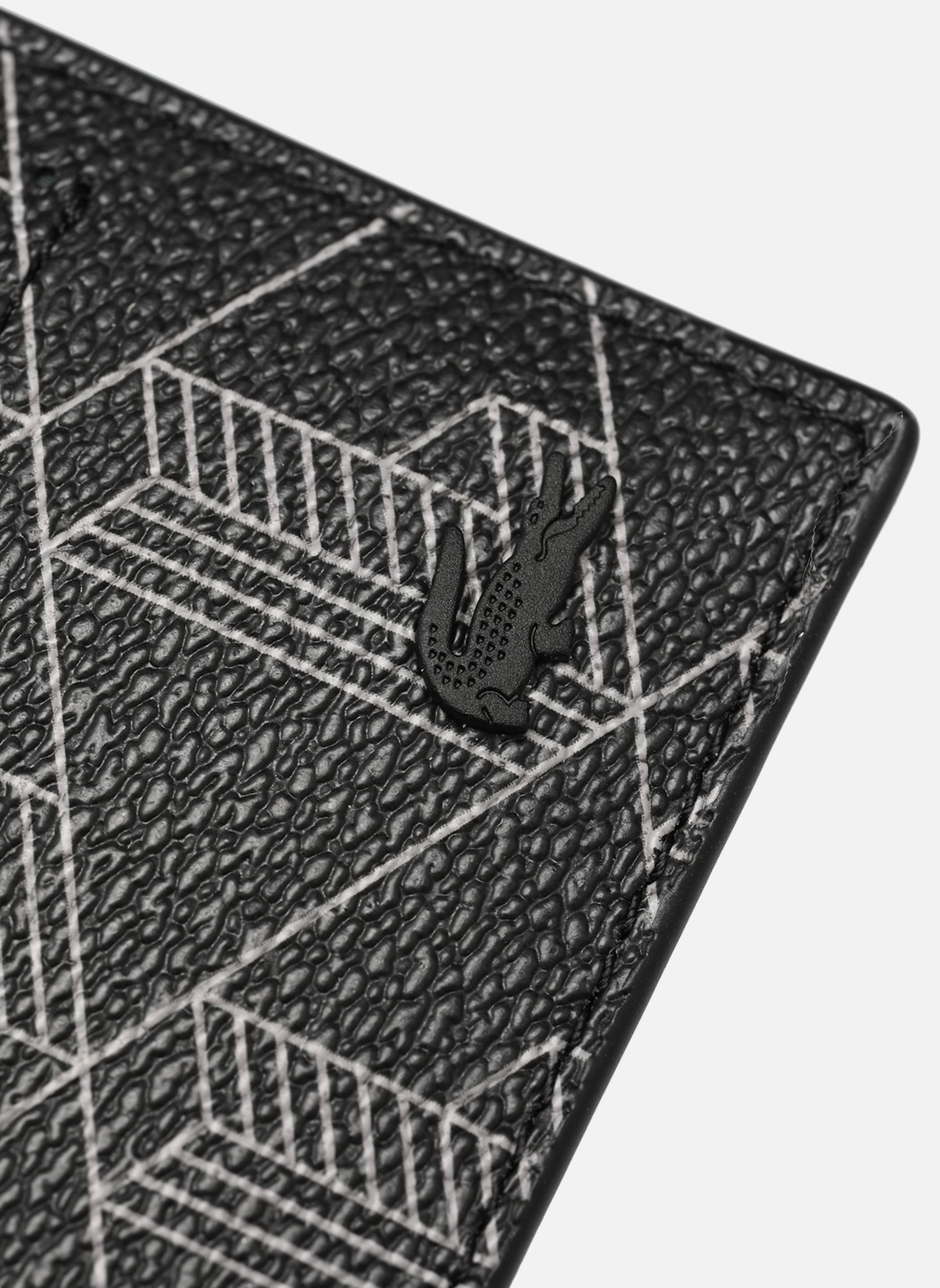 Kartenetui The Blend Card Holder herren schwarz Lacoste Kartenetui The Blend Card Holder herren schwarz Monogram Noir Gris