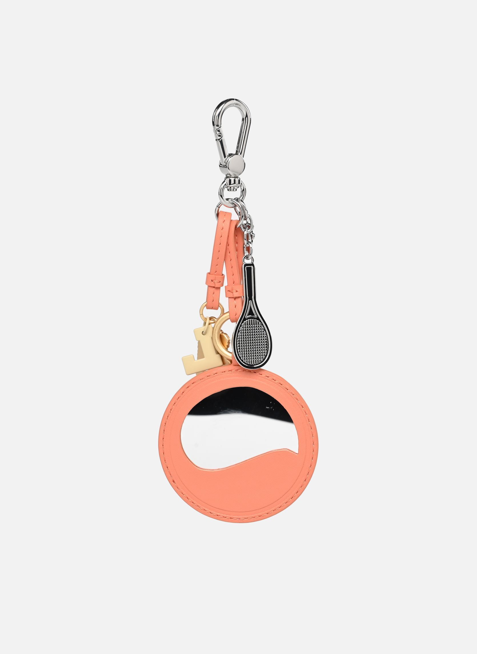 Schlüsselanhänger Mirror Ball, Racket And Crocodile Key Ch damen orange Lacoste Schlüsselanhänger Mirror Ball, Racket And Crocodile Key Ch damen orange BLOSSOM