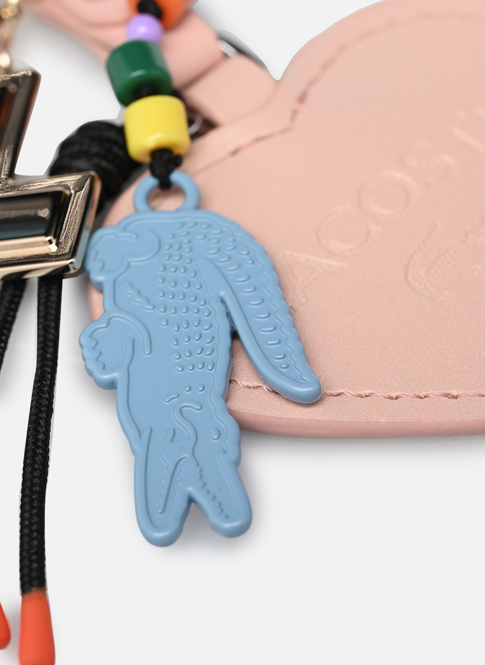 Porte-clefs Mirror Ball, Racket And Crocodile Key Ch femme beige Lacoste Porte-clefs Mirror Ball, Racket And Crocodile Key Ch femme beige NIDUS