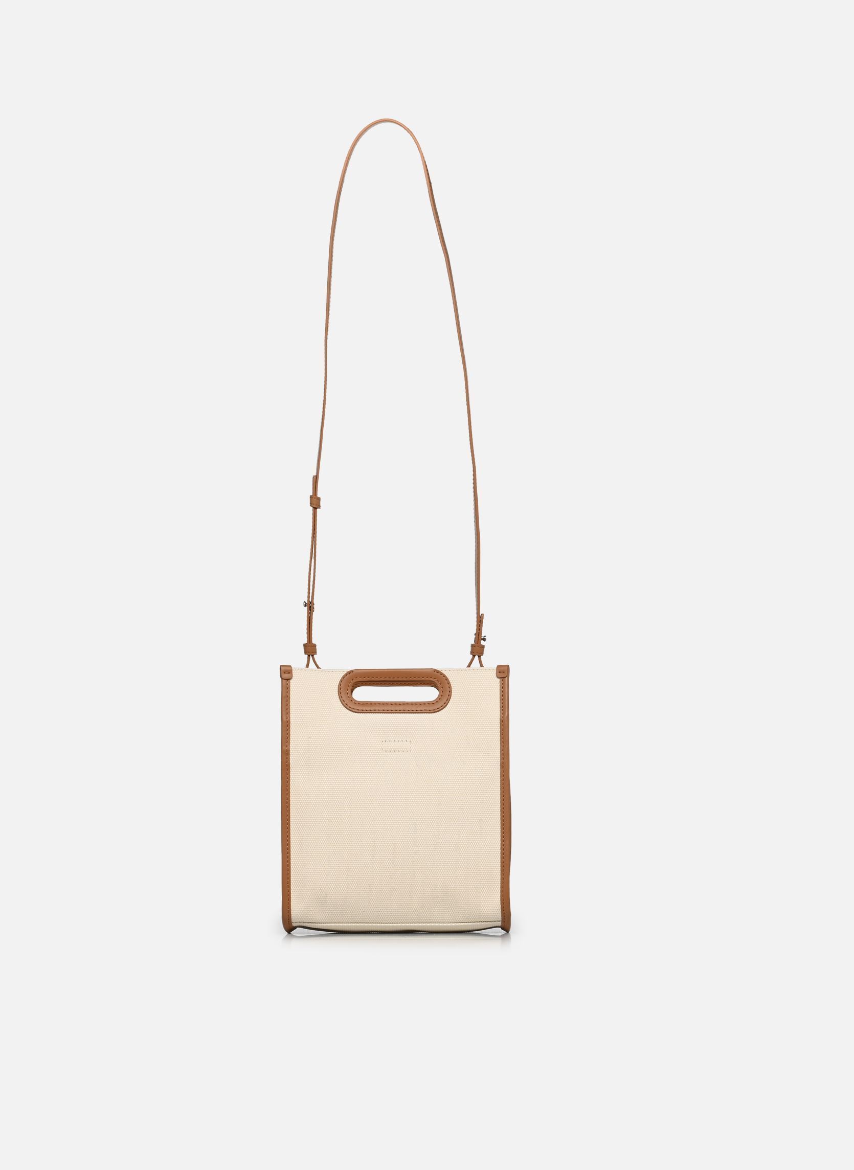 Schoudertassen Heritage Canvas S Crossover Tote Bag dames wit Lacoste Schoudertassen Heritage Canvas S Crossover Tote Bag dames wit Natural Tan