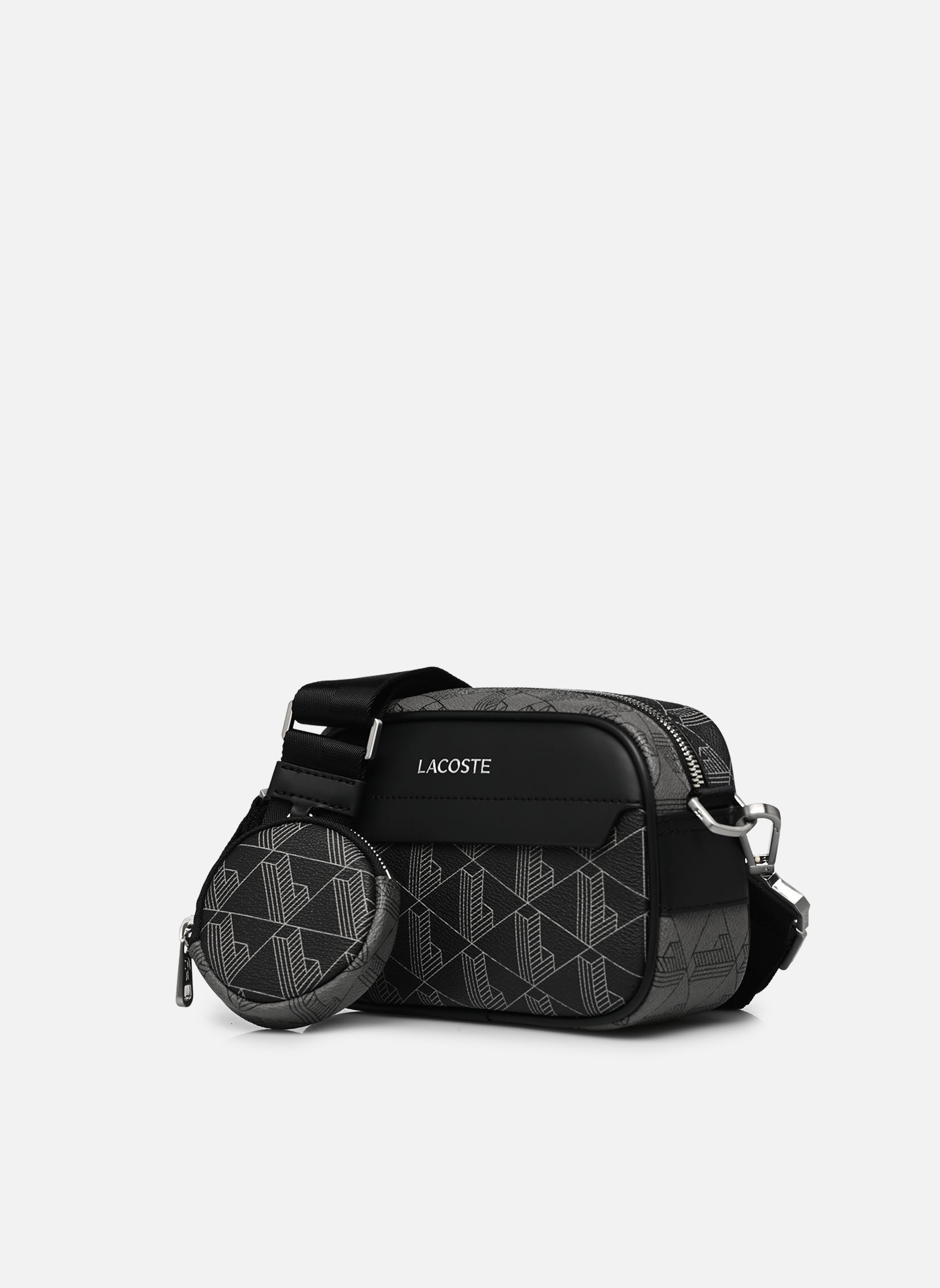 Schoudertassen The Blend Small Reporter Bag Inverted Co heren zwart Lacoste Schoudertassen The Blend Small Reporter Bag Inverted Co heren zwart Mix Mono Noir