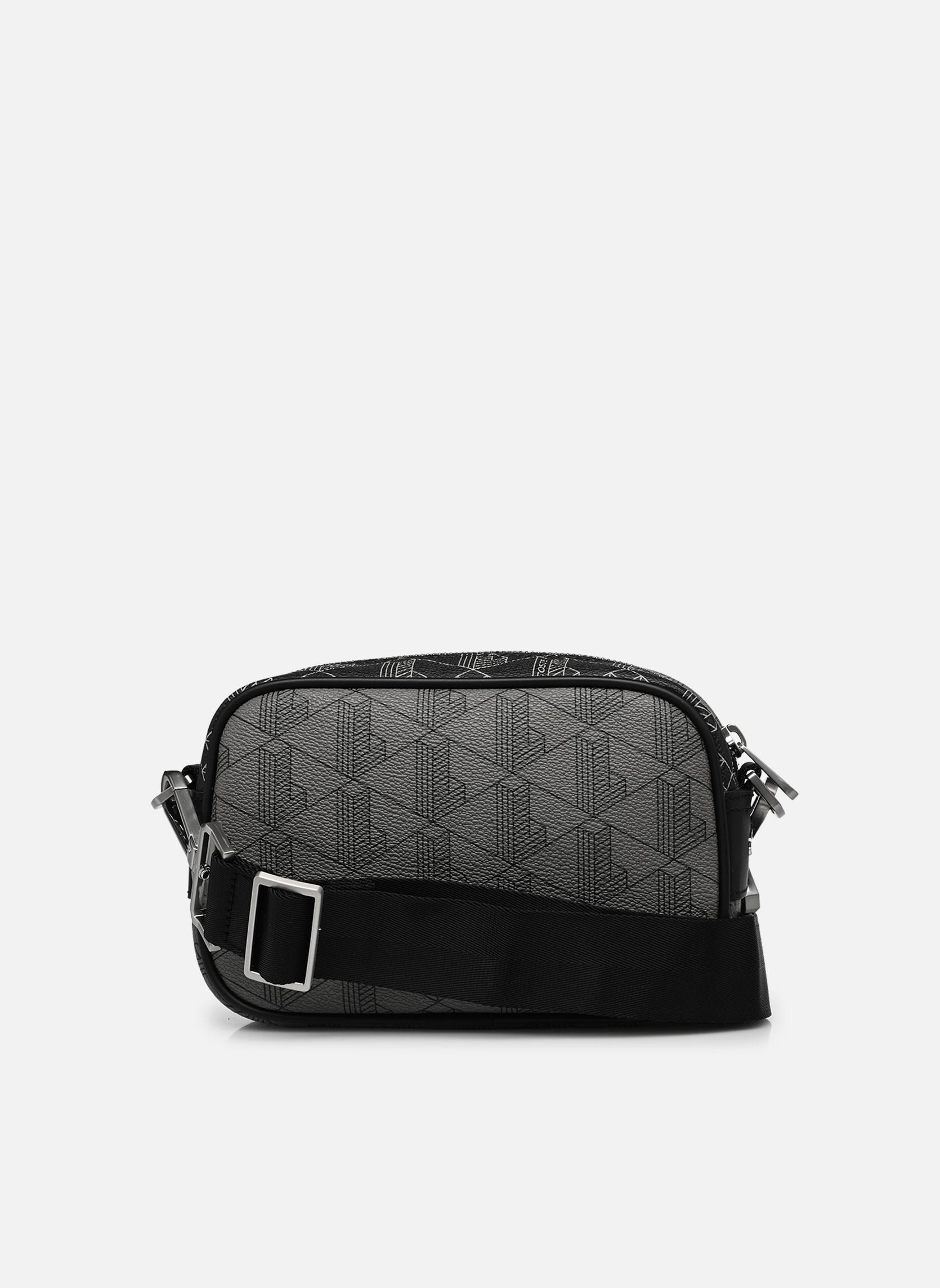 Schoudertassen The Blend Small Reporter Bag Inverted Co heren zwart Lacoste Schoudertassen The Blend Small Reporter Bag Inverted Co heren zwart Mix Mono Noir