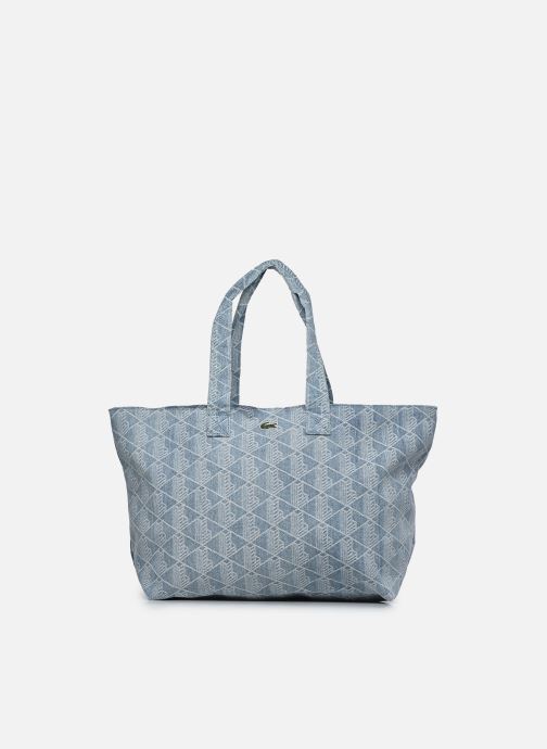 Lacoste Grote winkelzak Neocroc Large Shopping Bag In Monogram J dames blauw