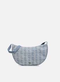 Cabas Neocroc Moon Bag In Monogram Jacquard bleu Lacoste Cabas Neocroc Moon Bag In Monogram Jacquard bleu Tradewinds