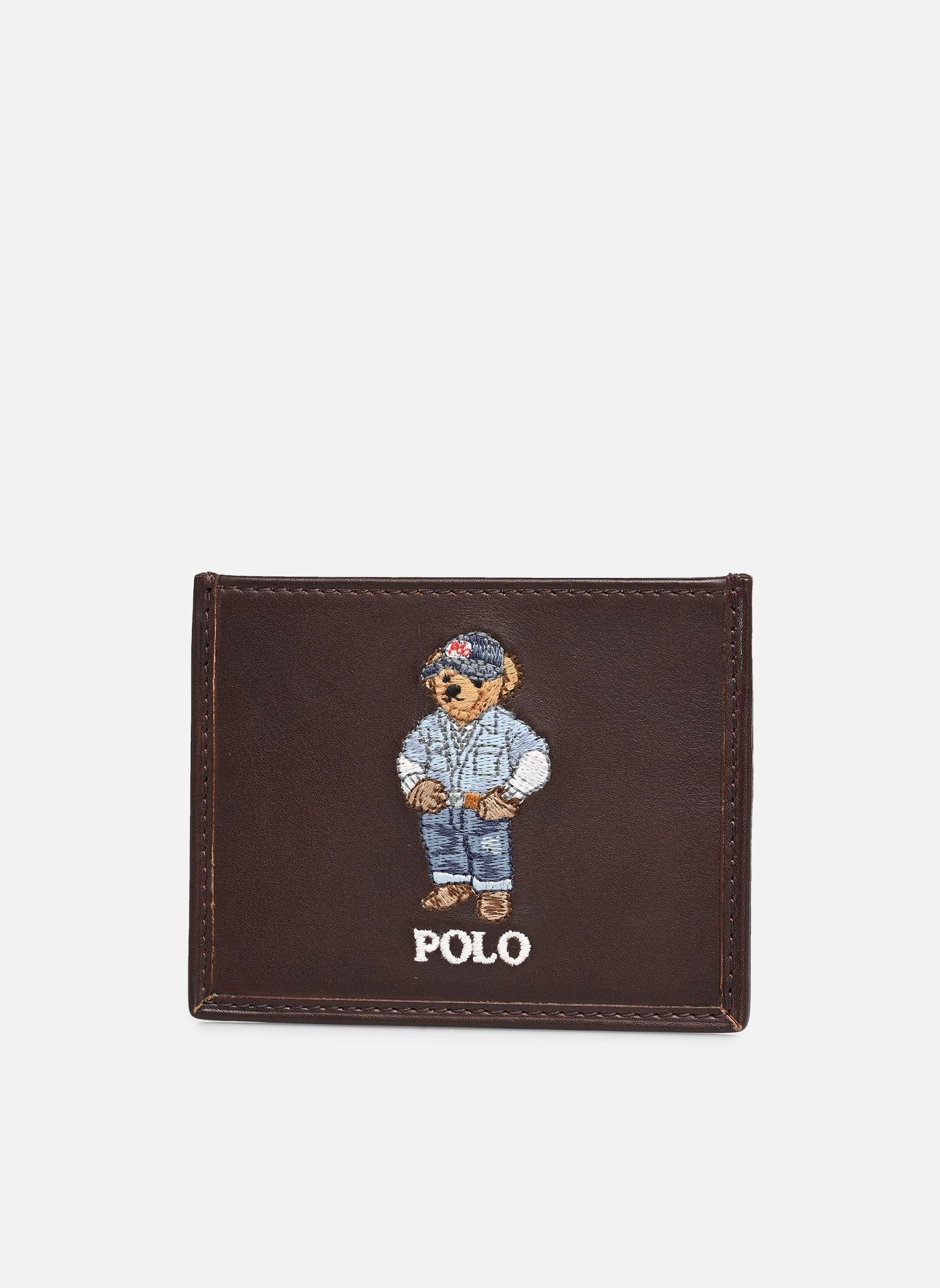 Portefeuilles Card Case-Wallet-Medium homme marron Polo Ralph Lauren Portefeuilles Card Case-Wallet-Medium homme marron DARK BROWN