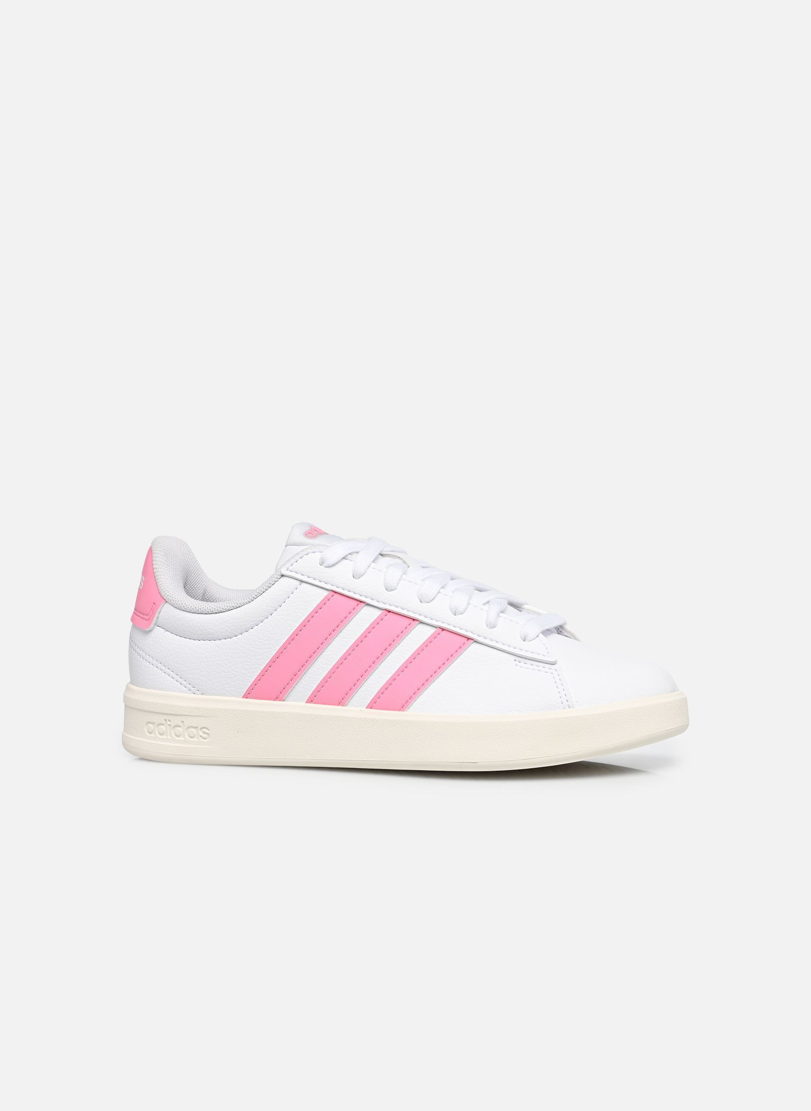 Baskets GRAND COURT 3.0 W femme blanc adidas sportswear Baskets GRAND COURT 3.0 W femme blanc FTWWHT/BLIPNK/CWHITE