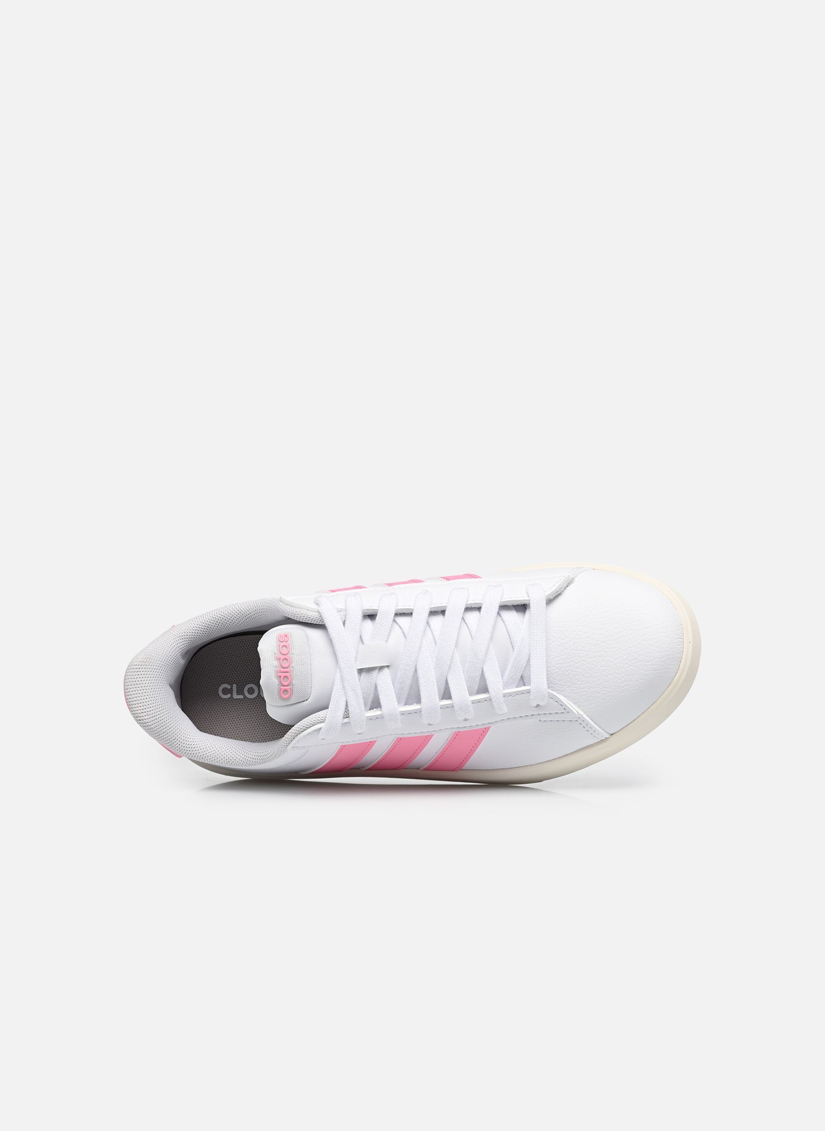Baskets GRAND COURT 3.0 W femme blanc adidas sportswear Baskets GRAND COURT 3.0 W femme blanc FTWWHT/BLIPNK/CWHITE