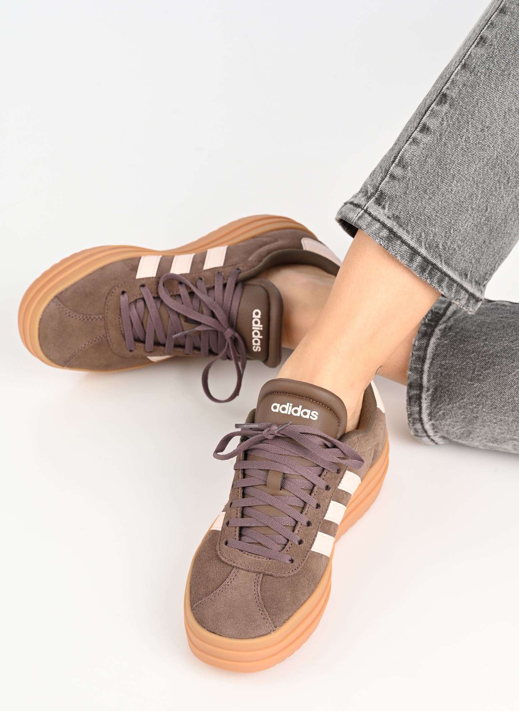 Sneaker Vl Court Bold W damen braun adidas sportswear Sneaker Vl Court Bold W damen braun EARSTR/WONQUA/GUM3