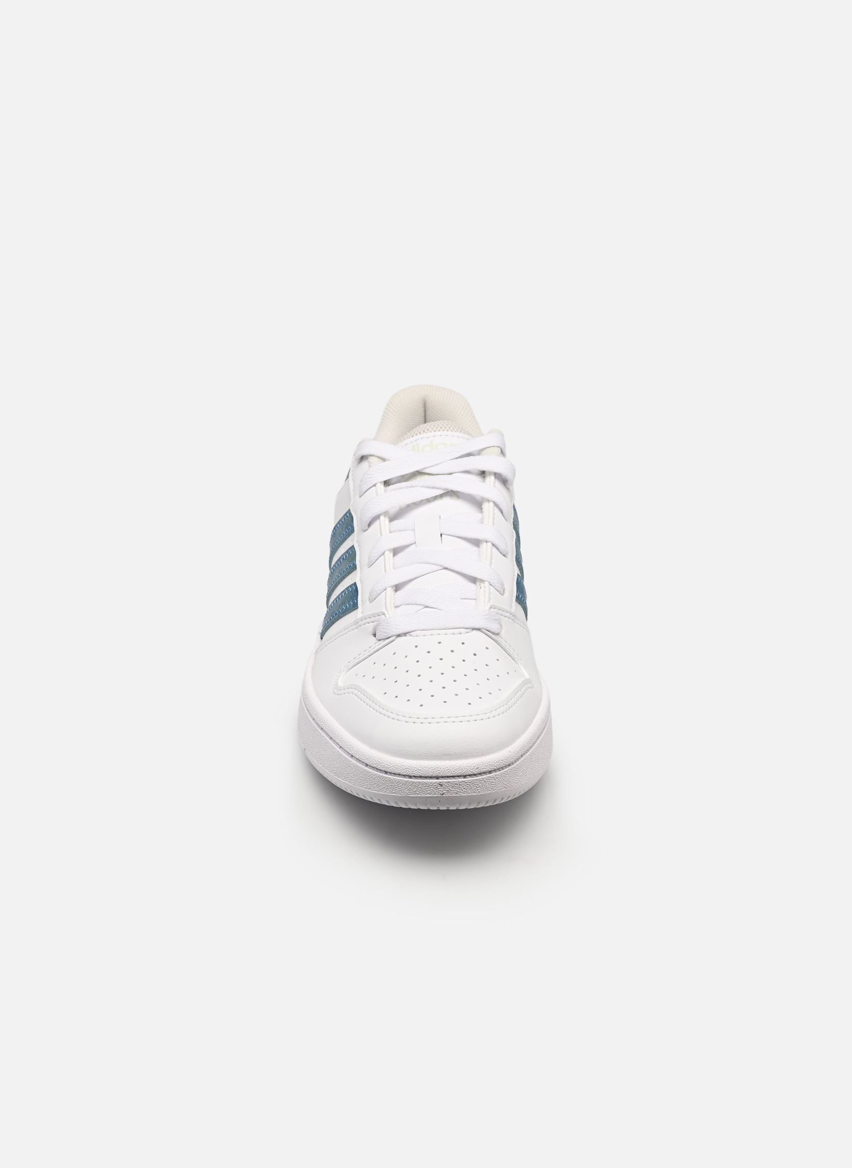 Baskets HOOPS CLASSIC W W femme blanc adidas sportswear Baskets HOOPS CLASSIC W W femme blanc FTWWHT/SUPCOL/ORBGRY