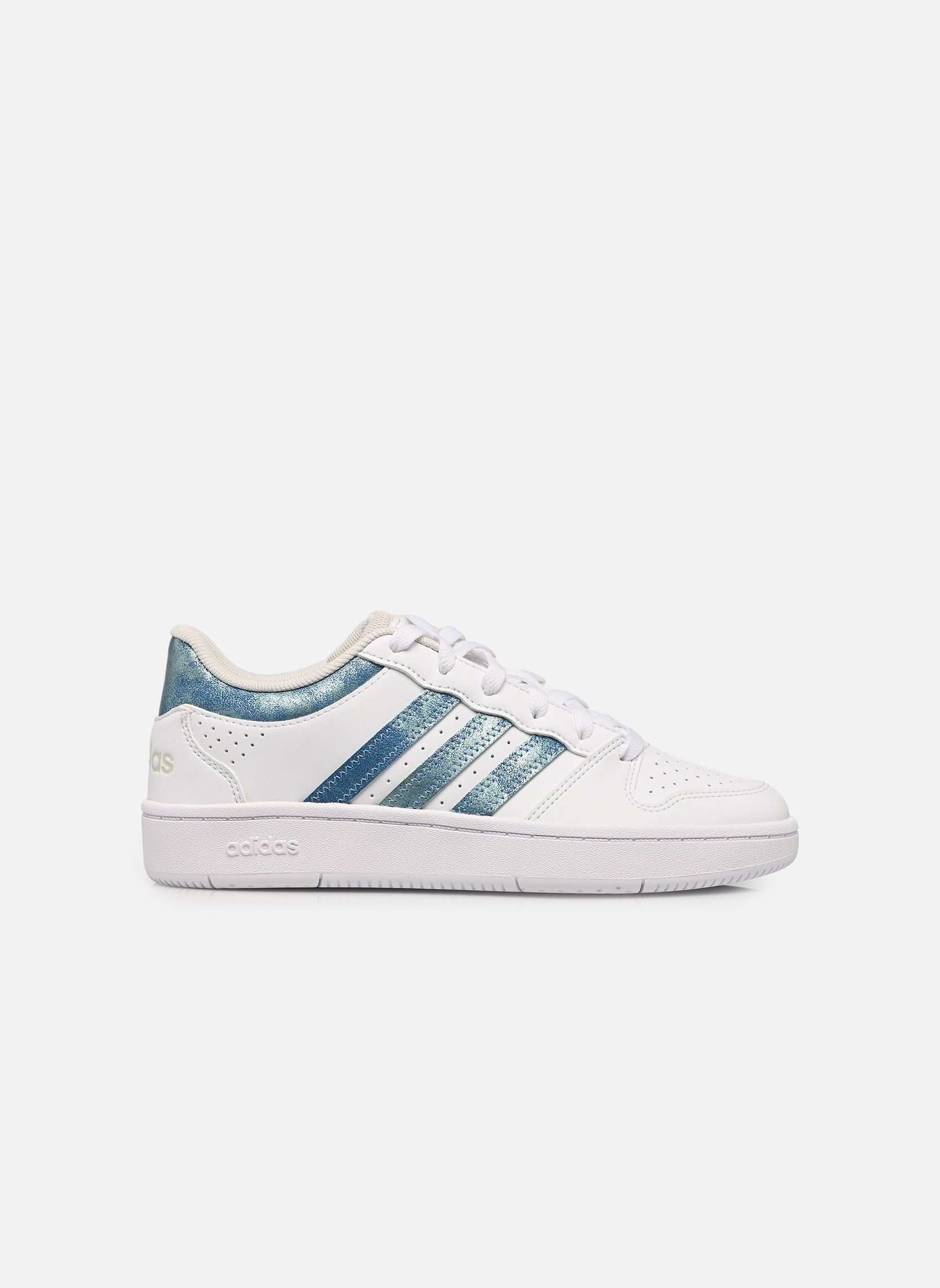 Baskets HOOPS CLASSIC W W femme blanc adidas sportswear Baskets HOOPS CLASSIC W W femme blanc FTWWHT/SUPCOL/ORBGRY