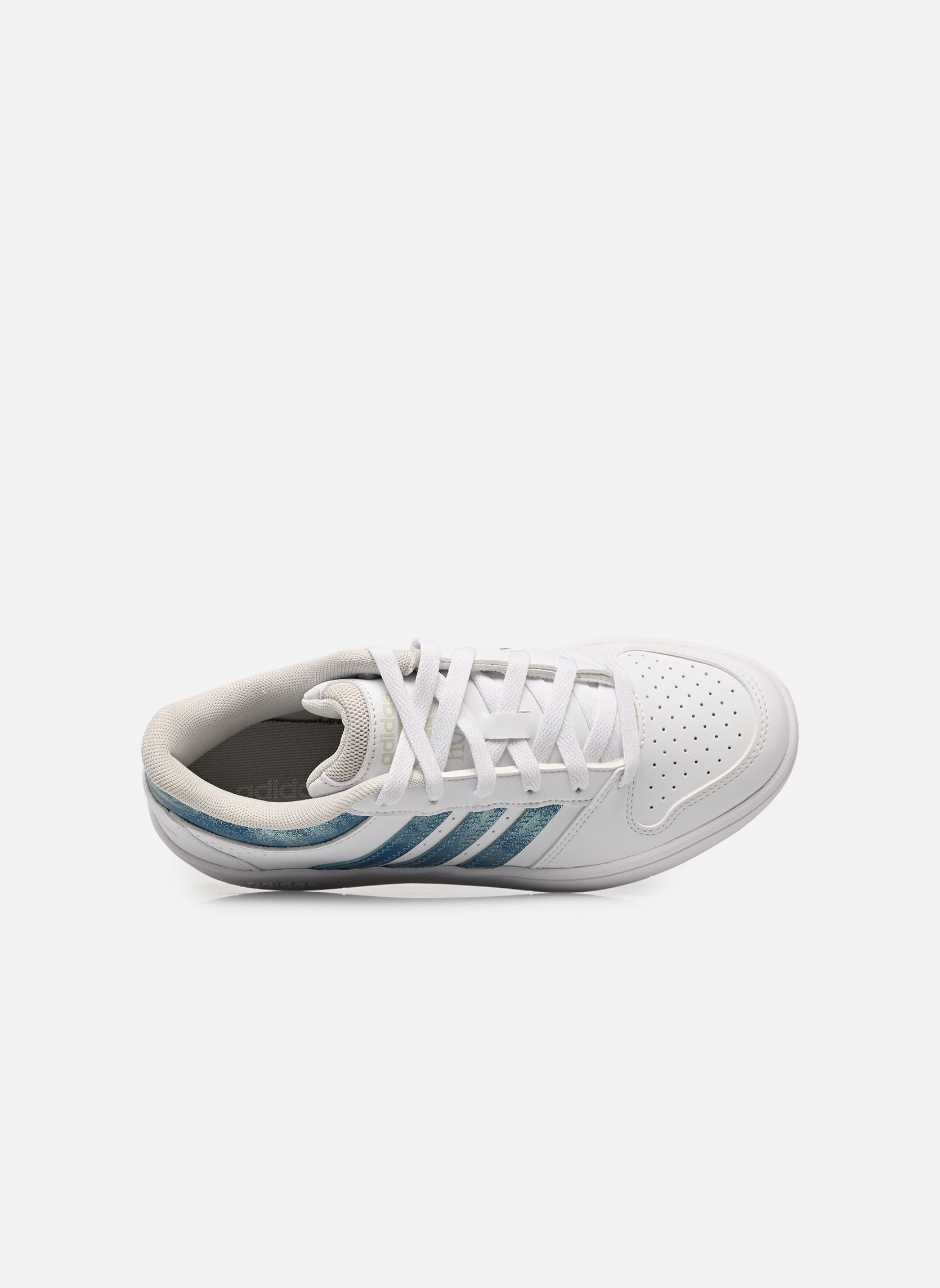 Baskets HOOPS CLASSIC W W femme blanc adidas sportswear Baskets HOOPS CLASSIC W W femme blanc FTWWHT/SUPCOL/ORBGRY