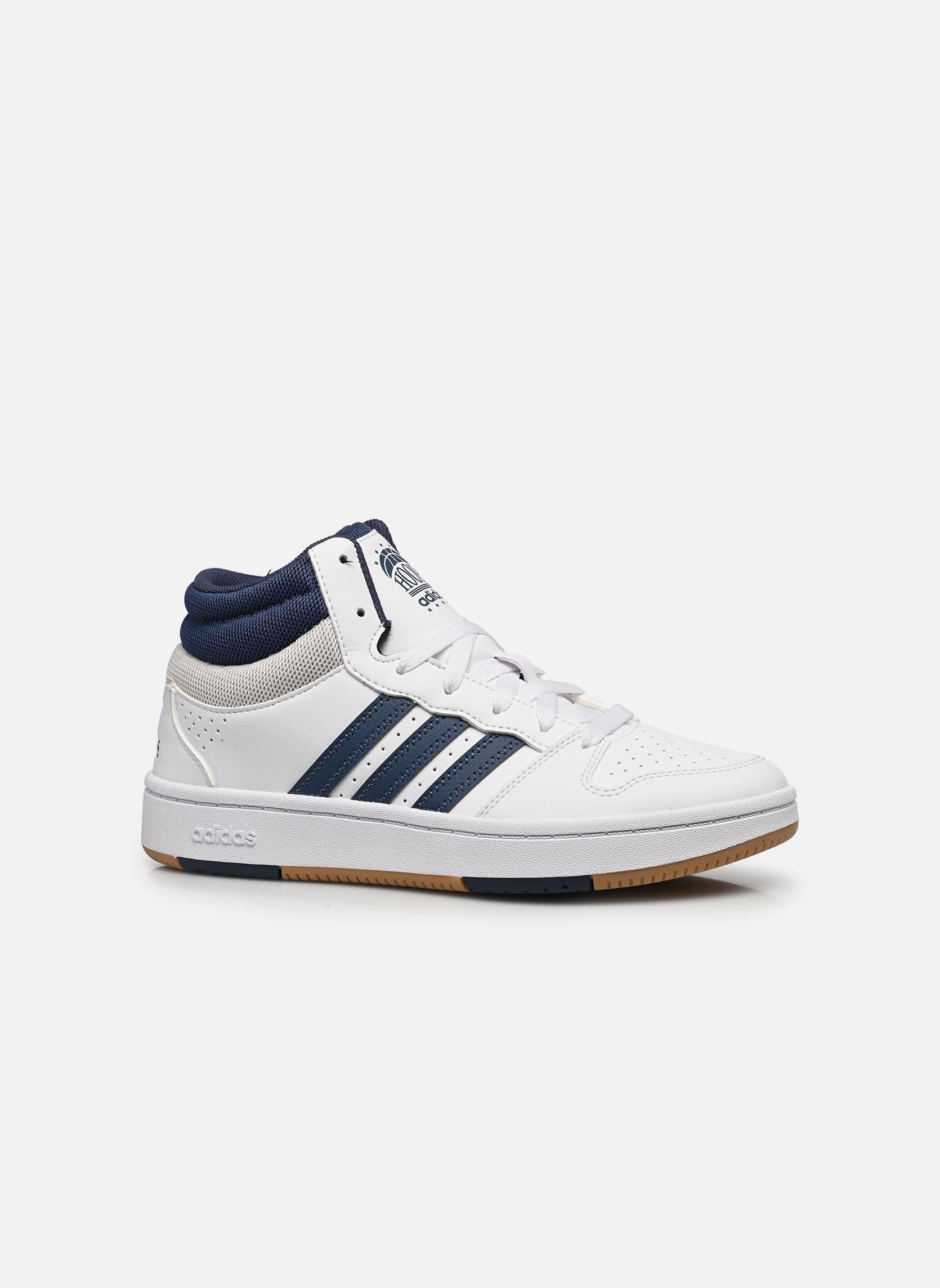Sneakers HOOPS MID CLASSIC W dames zwart adidas sportswear Sneakers HOOPS MID CLASSIC W dames zwart FTWWHT/PRLOIN/ORBGRY