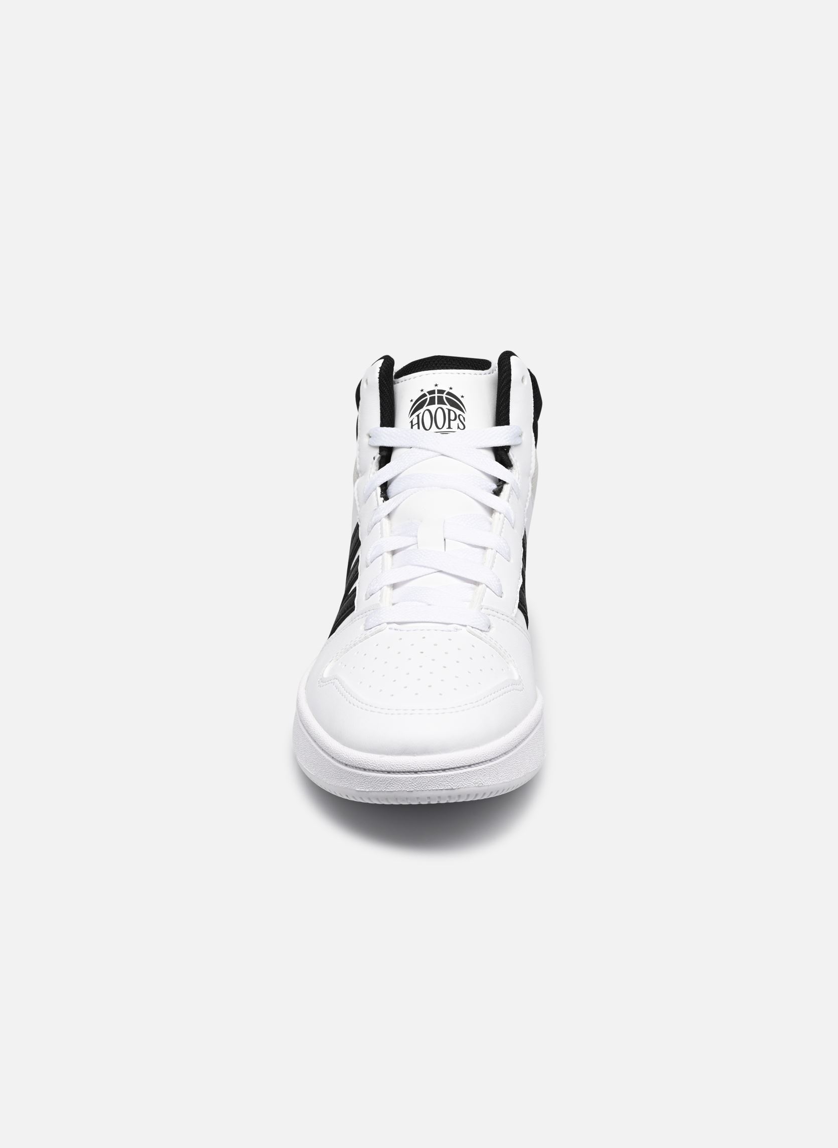Baskets HOOPS MID CLASSIC W femme blanc adidas sportswear Baskets HOOPS MID CLASSIC W femme blanc FTWWHT/CBLACK/ORBGRY