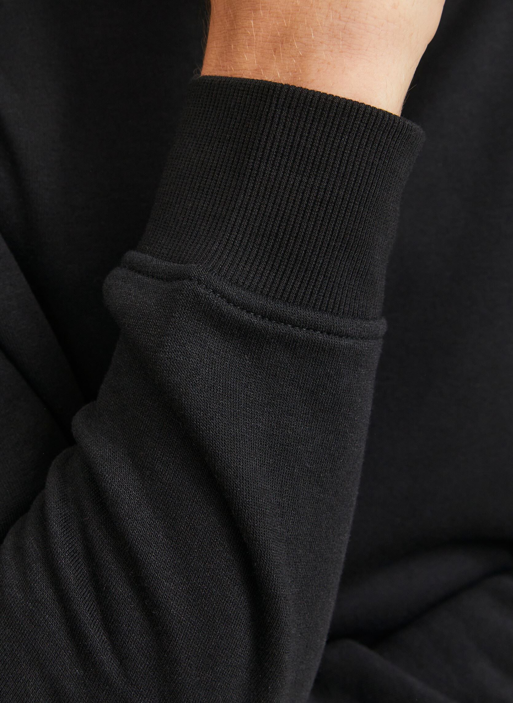 Sweaters met rits Jjebradley Sweat Half Zip Noos heren zwart Jack & Jones Sweaters met rits Jjebradley Sweat Half Zip Noos heren zwart BLACK