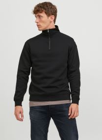 Sweaters met rits Jjebradley Sweat Half Zip Noos heren zwart