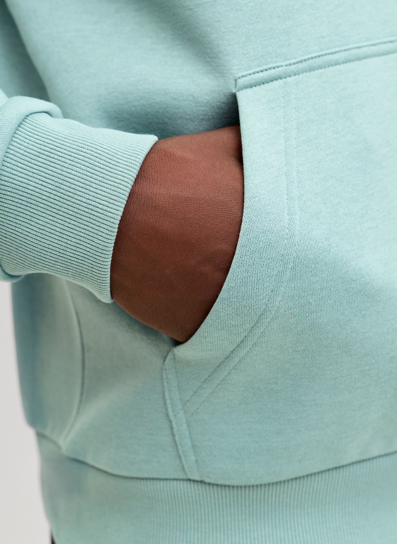 Sweats à capuche Jjebradley Sweat Hood Noos homme vert Jack & Jones Sweats à capuche Jjebradley Sweat Hood Noos homme vert MINERAL BLUE
