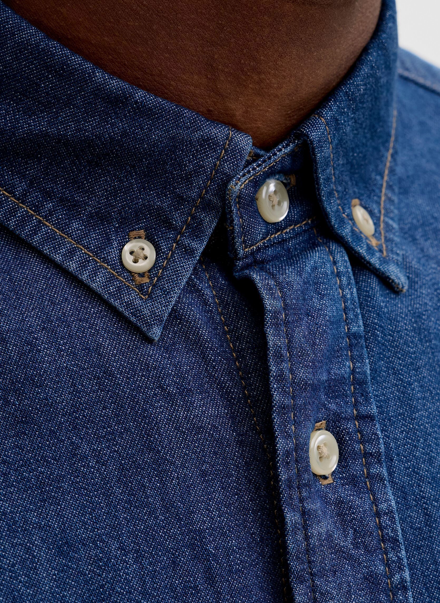 Jack & Jones JJESUMMER LINEN MIX SHIRT - Camicia - crockery/beige