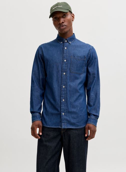 Jack & Jones Chemises Jjebrook Jjoxford Shirt Akm 990 Noos homme bleu