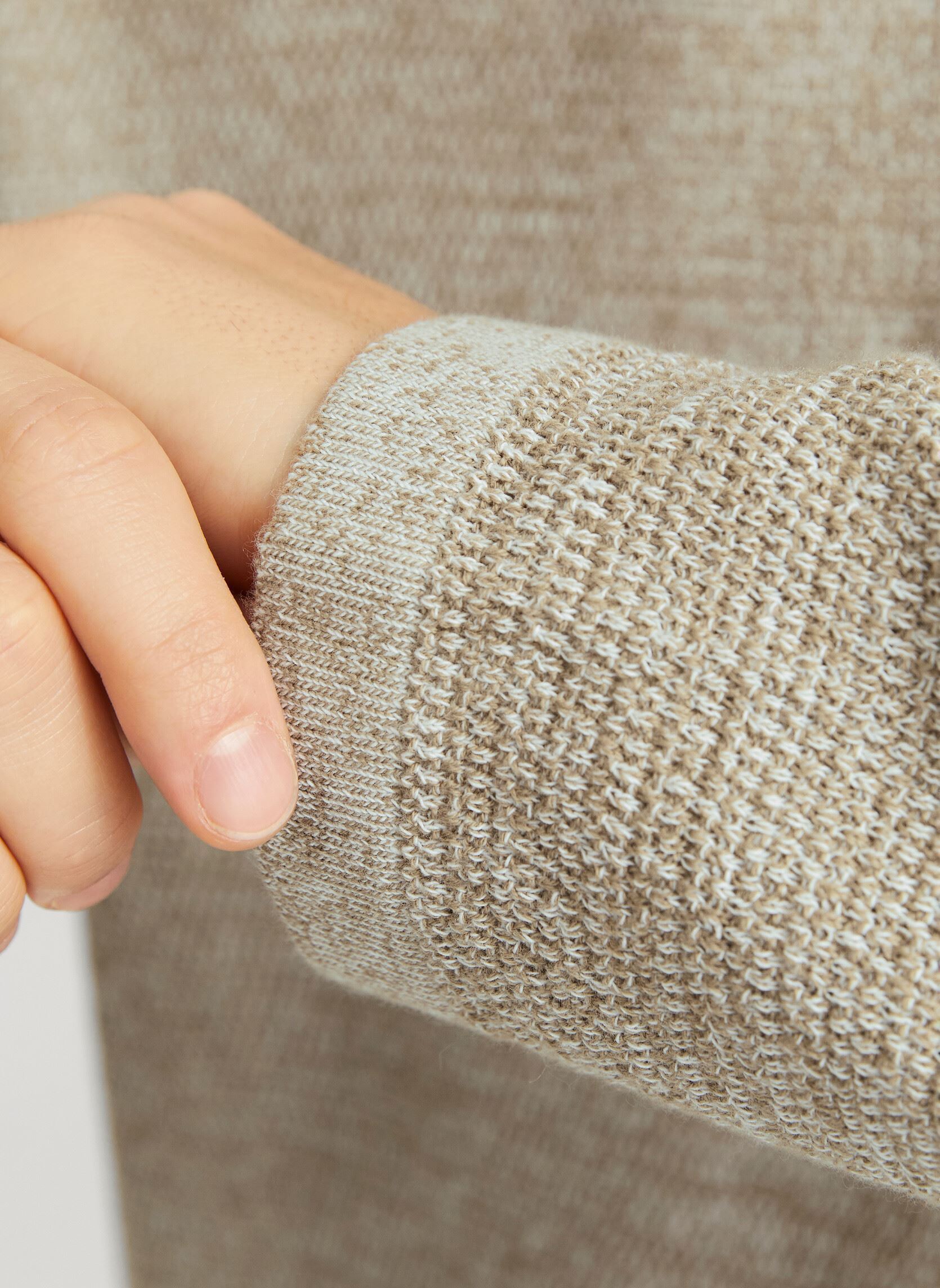 Pulls Jjegeorge Knit Crew Neck Noos homme beige Jack & Jones Pulls Jjegeorge Knit Crew Neck Noos homme beige CORIANDER