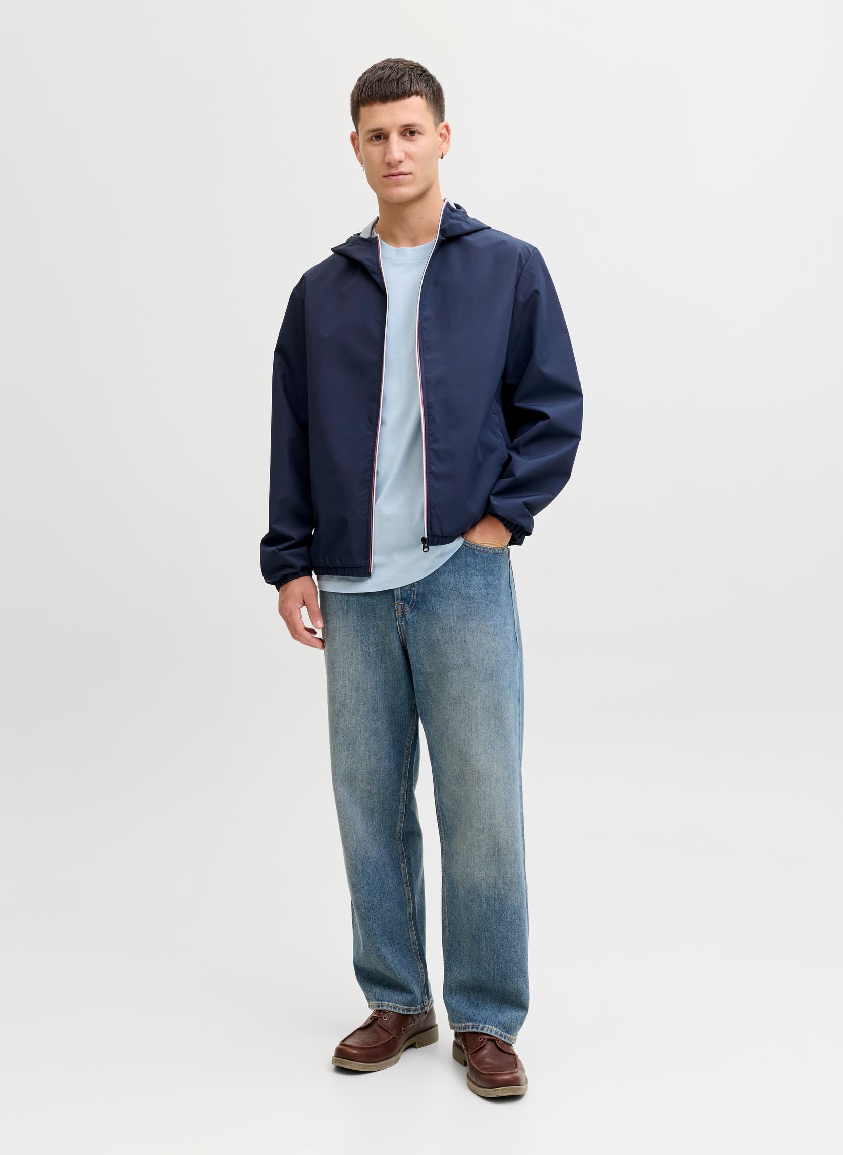 Giacche a vento Jjjake Light Jacket uomo blu Jack & Jones Giacche a vento Jjjake Light Jacket uomo blu NAVY BLAZER