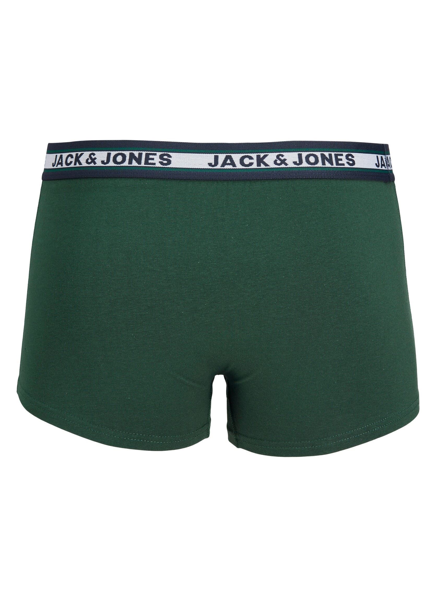 Sportondergoed Jacoliver Trunks 5 Pack Noos heren grijs Jack & Jones Sportondergoed Jacoliver Trunks 5 Pack Noos heren grijs DARK GREY MELANGE