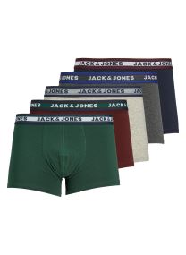Sportondergoed Jacoliver Trunks 5 Pack Noos heren grijs