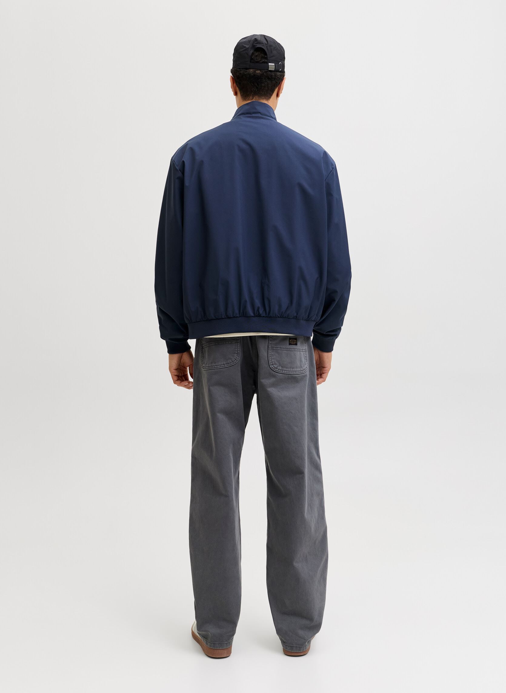 Bomberjacks Jjecharge Stand Collar Bomber Noos heren blauw Jack & Jones Bomberjacks Jjecharge Stand Collar Bomber Noos heren blauw NAVY BLAZER
