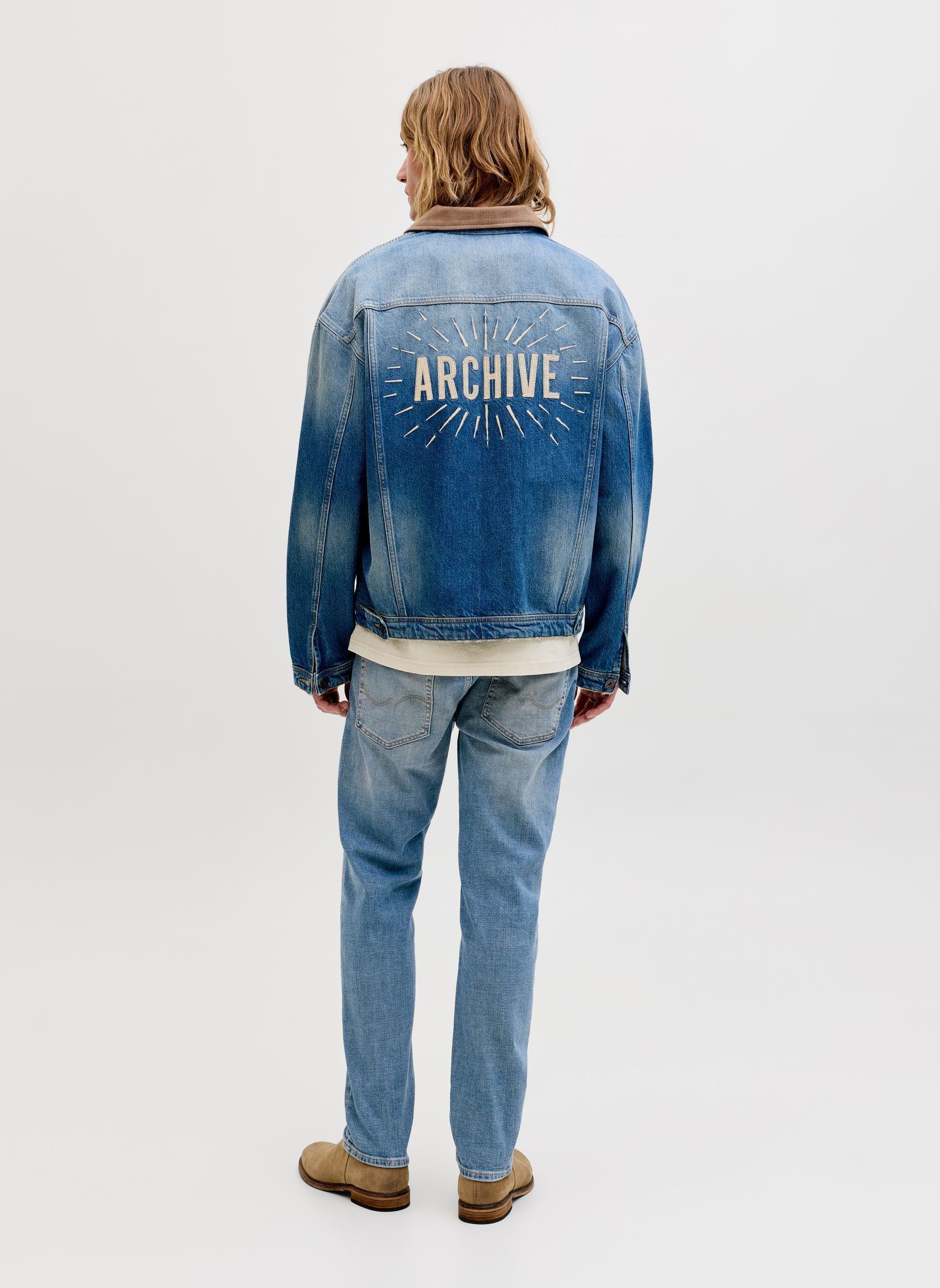 Jeans slim et skinny Jjimike Jjorginal Jos 511 Noos homme bleu Jack & Jones Jeans slim et skinny Jjimike Jjorginal Jos 511 Noos homme bleu BLUE DENIM