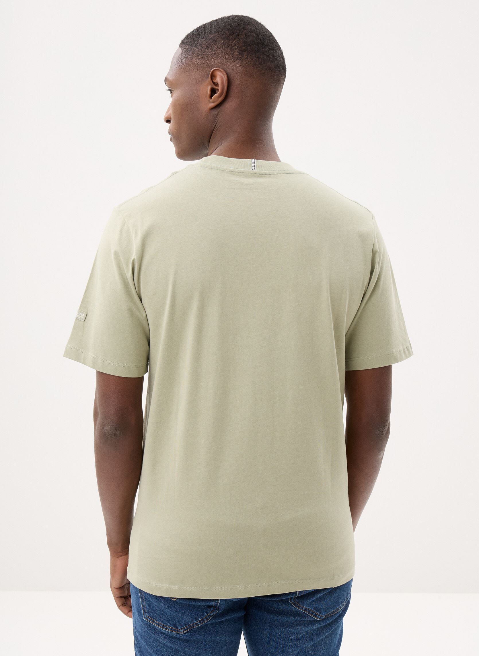 Tee-shirts manches courtes Jorcatskills Square Branding Tee Sscn Ln homme vert Jack & Jones Tee-shirts manches courtes Jorcatskills Square Branding Tee Sscn Ln homme vert SEAGRASS