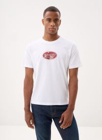 Tee-shirts Jormontauk Front Tee Ss Crew Neck Fst homme vert