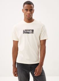 Tee-shirts Jormontauk Front Tee Ss Crew Neck Fst homme vert