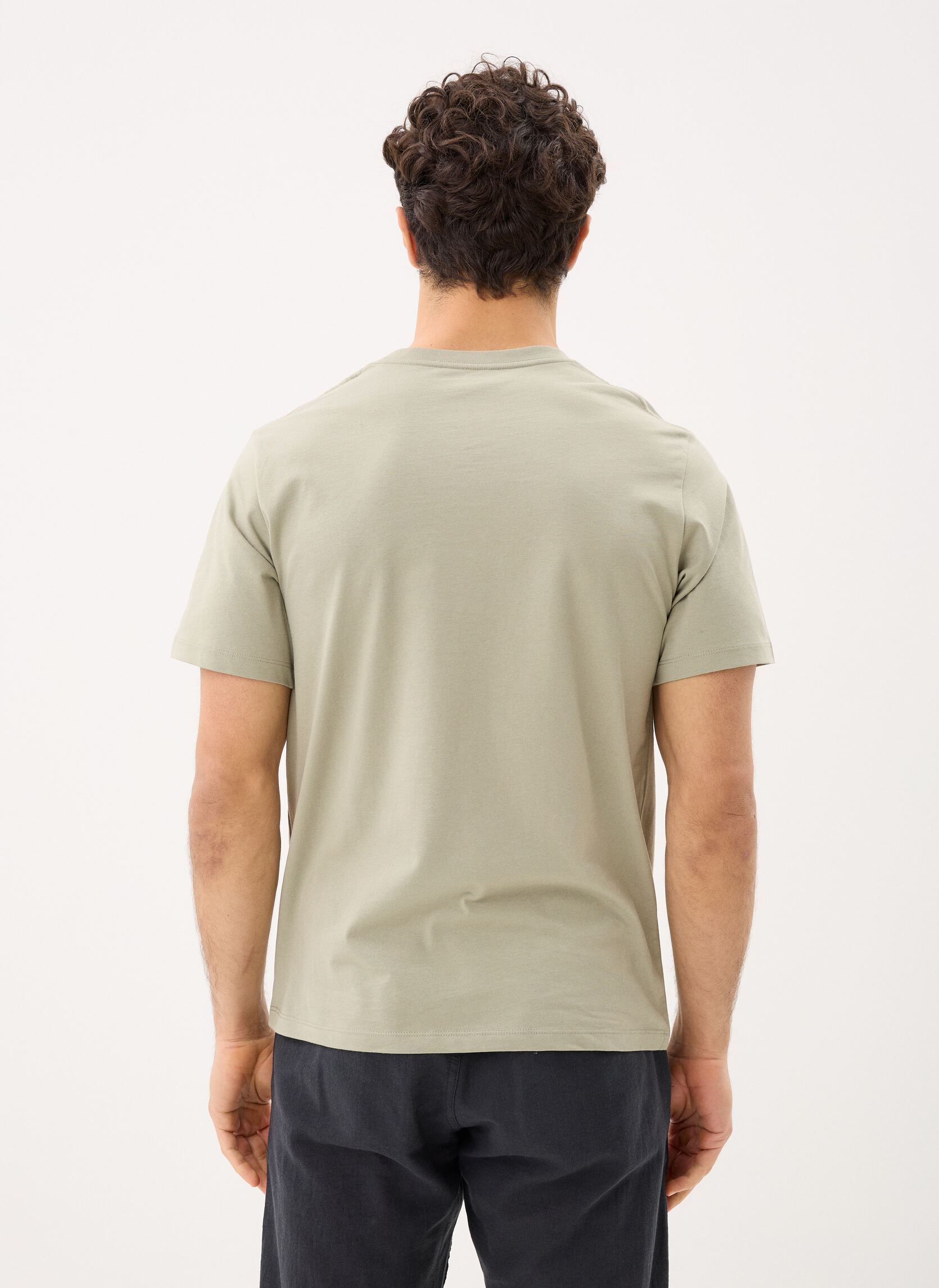 Kurzarm-T-Shirts Jormontauk Type Front Tee Cn herren grün Jack & Jones Kurzarm-T-Shirts Jormontauk Type Front Tee Cn herren grün SEAGRASS