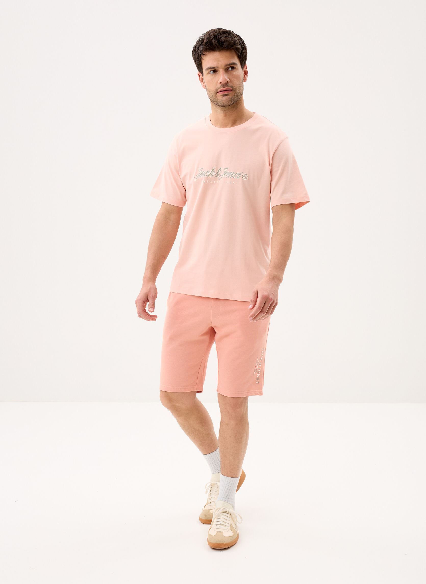 Camisetas de manga corta Jormontauk Type Front Tee Cn hombre naranja Jack & Jones Camisetas de manga corta Jormontauk Type Front Tee Cn hombre naranja PEACH MELBA