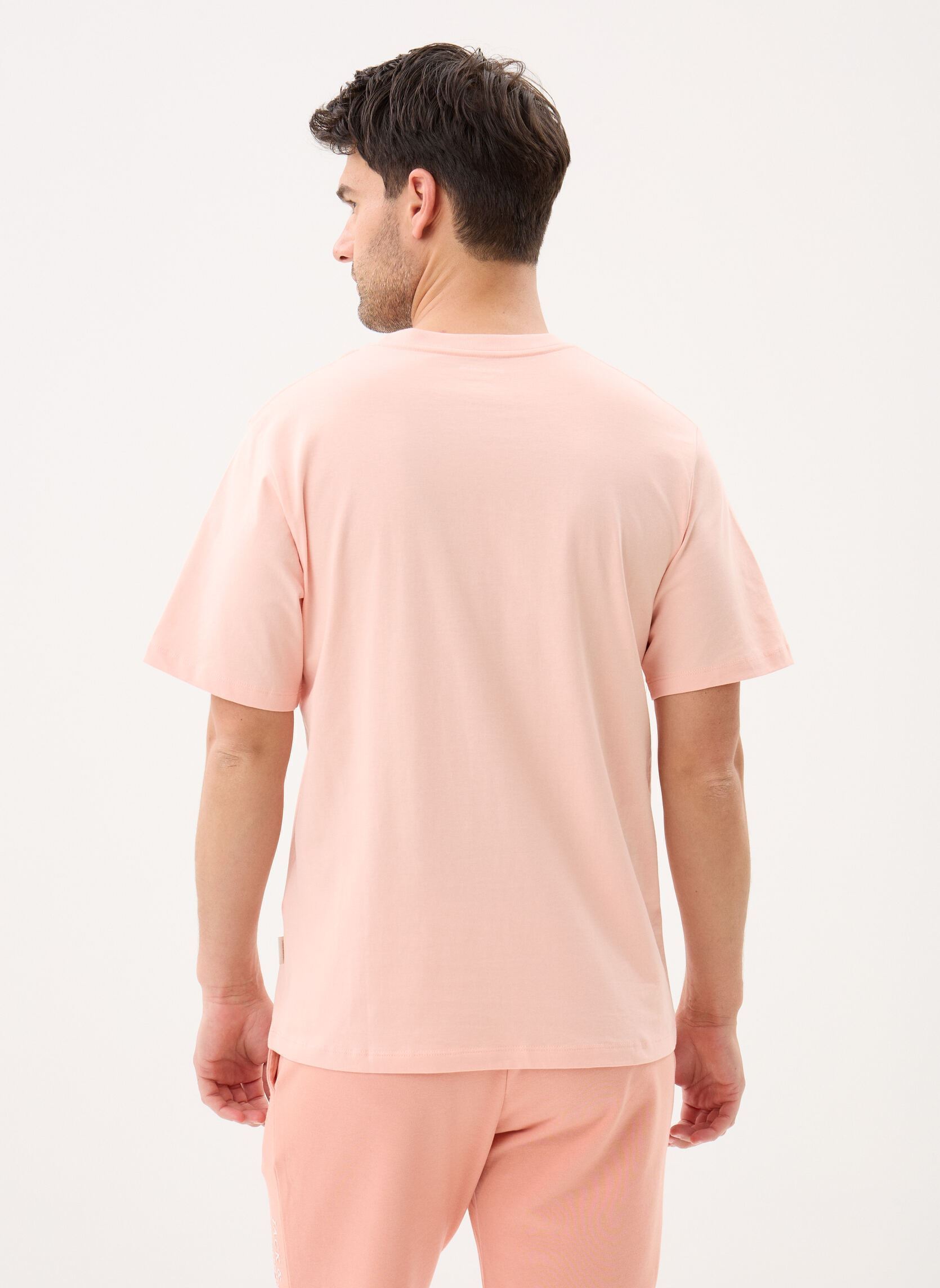 Camisetas de manga corta Jormontauk Type Front Tee Cn hombre naranja Jack & Jones Camisetas de manga corta Jormontauk Type Front Tee Cn hombre naranja PEACH MELBA