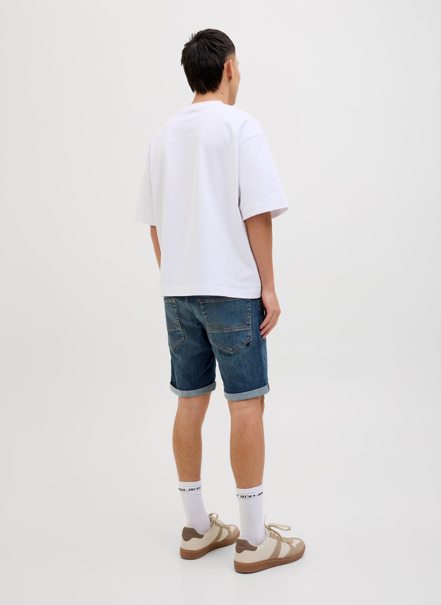 Shorts en jean Jjirick Jjfox Shorts Cb 310 Sn homme bleu Jack & Jones Shorts en jean Jjirick Jjfox Shorts Cb 310 Sn homme bleu BLUE DENIM