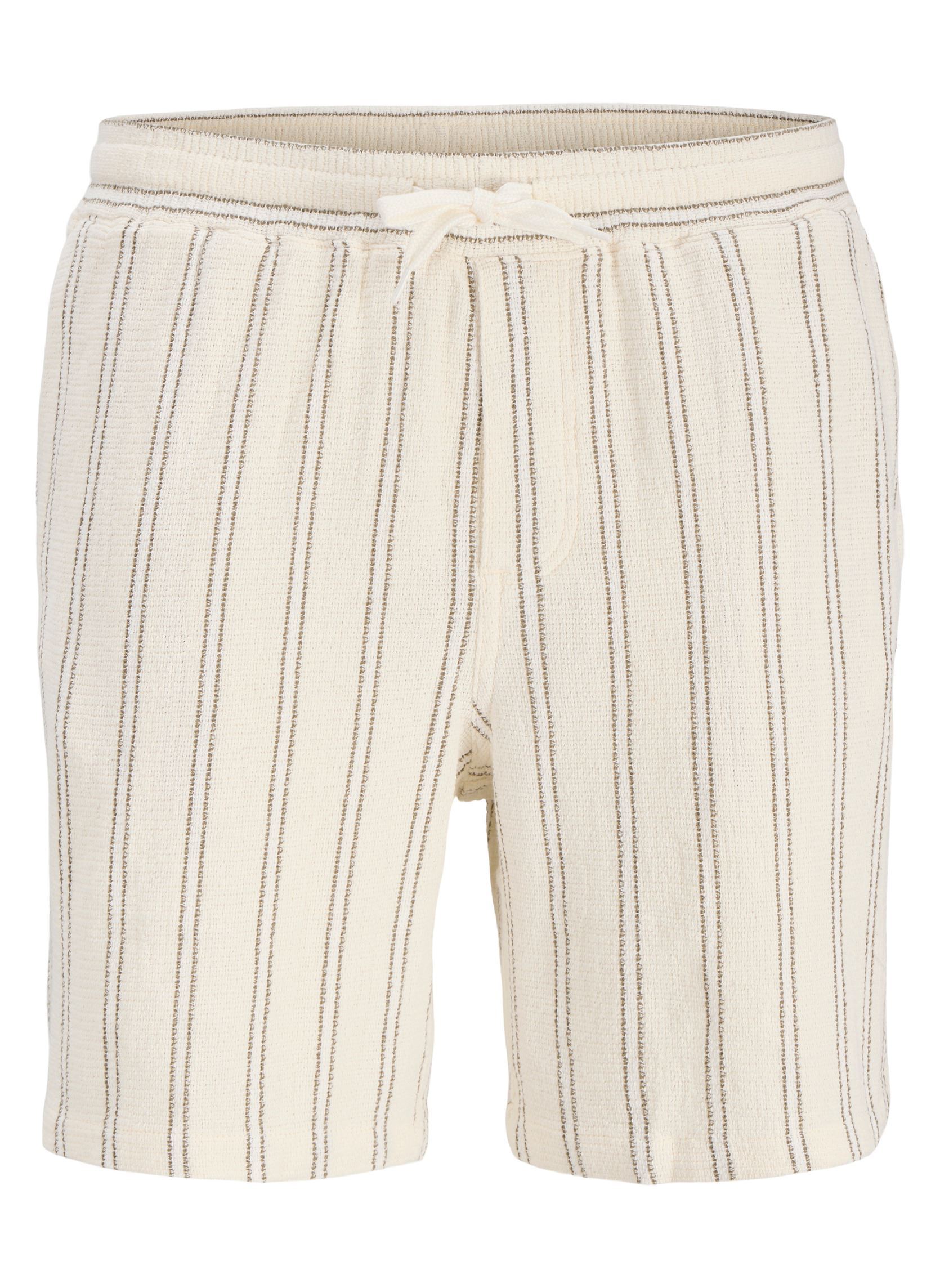 Shorts Jpstjaiden Coba Stripe Jog Shorts Reg Sn herren weiß Jack & Jones Shorts Jpstjaiden Coba Stripe Jog Shorts Reg Sn herren weiß ANTIQUE WHITE