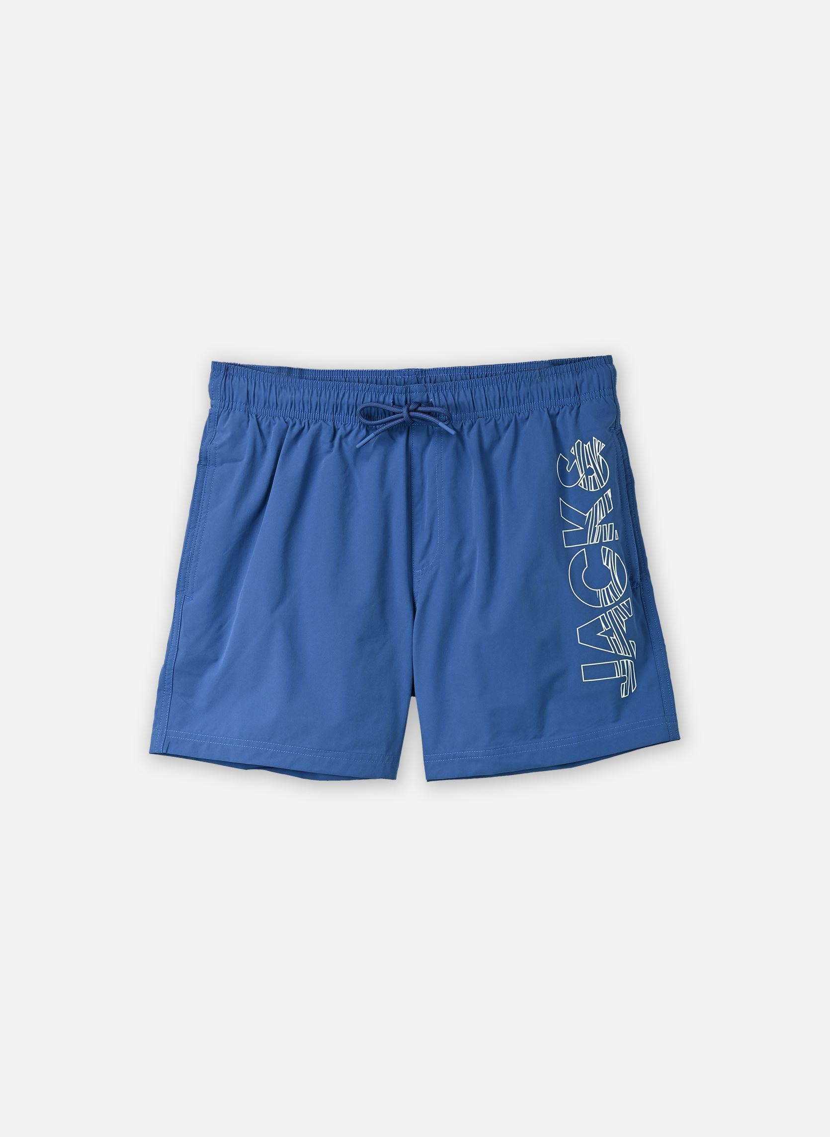 Badeshorts Jpstmaui Wave Logo Swim Shorts Reg Sn herren blau Jack & Jones Badeshorts Jpstmaui Wave Logo Swim Shorts Reg Sn herren blau DELFT