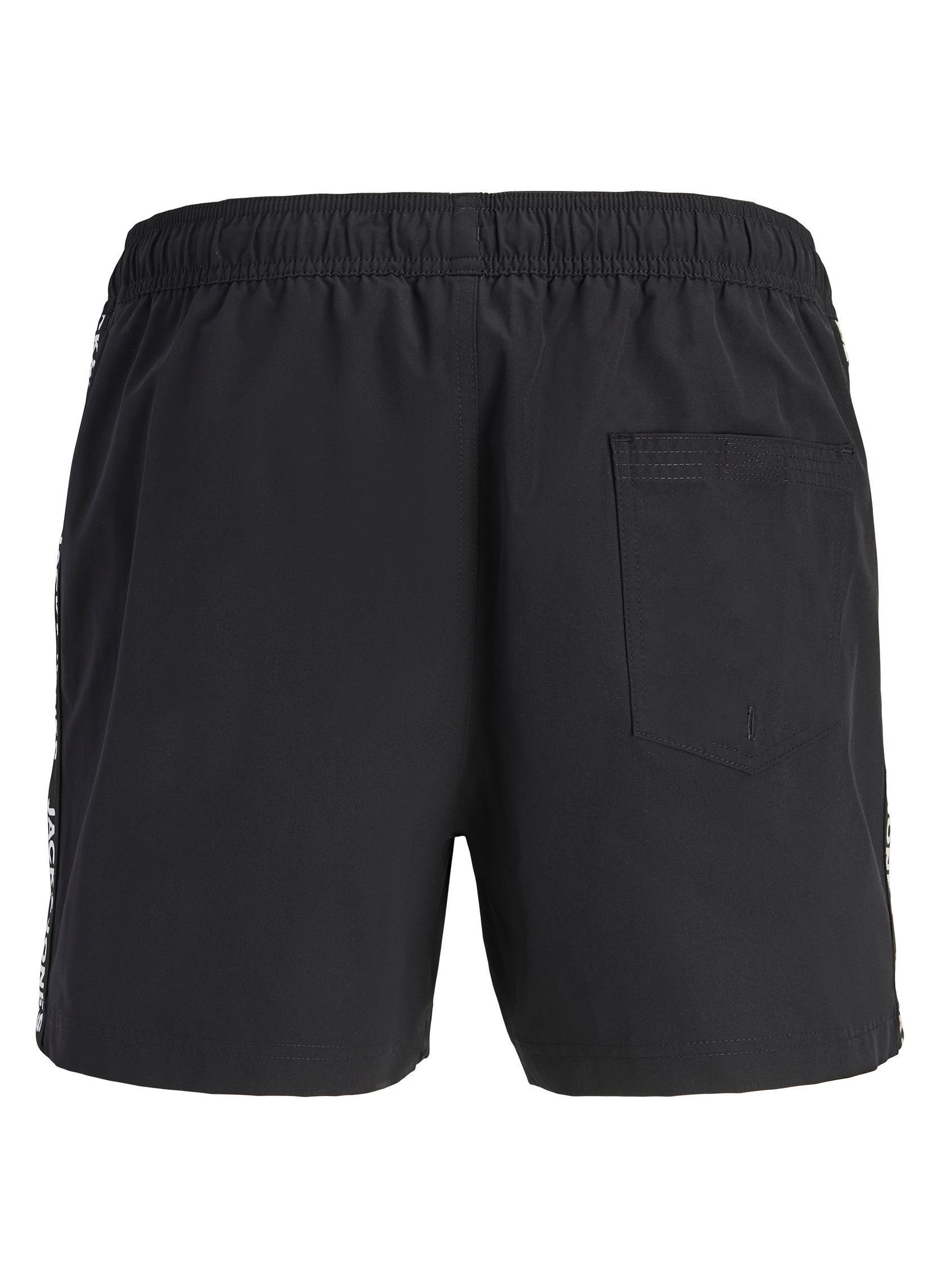 Shorts de bain Jpstfiji Jjbasic Tape Swimshorts Reg homme noir Jack & Jones Shorts de bain Jpstfiji Jjbasic Tape Swimshorts Reg homme noir BLACK