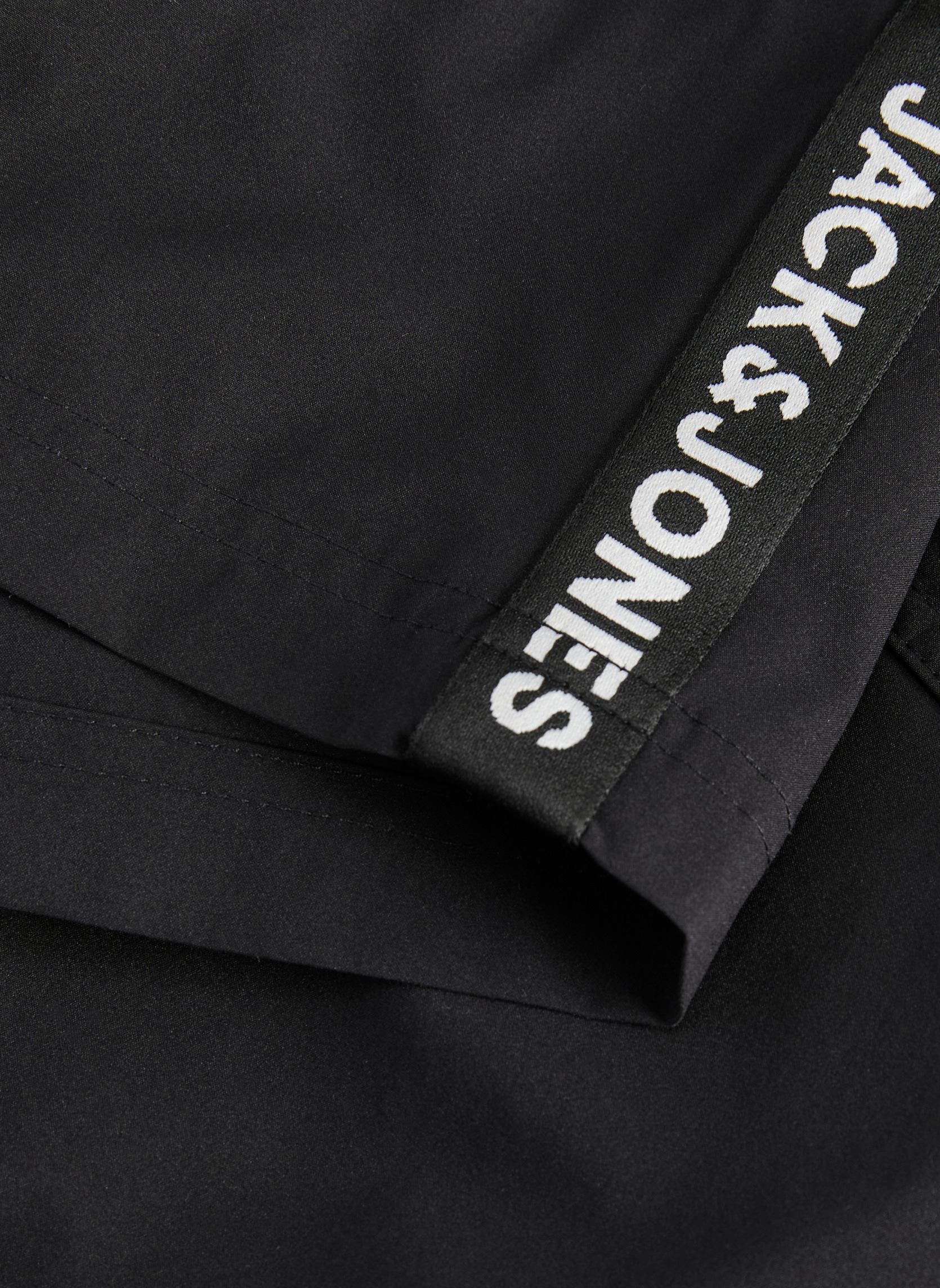 Shorts de bain Jpstfiji Jjbasic Tape Swimshorts Reg homme noir Jack & Jones Shorts de bain Jpstfiji Jjbasic Tape Swimshorts Reg homme noir BLACK