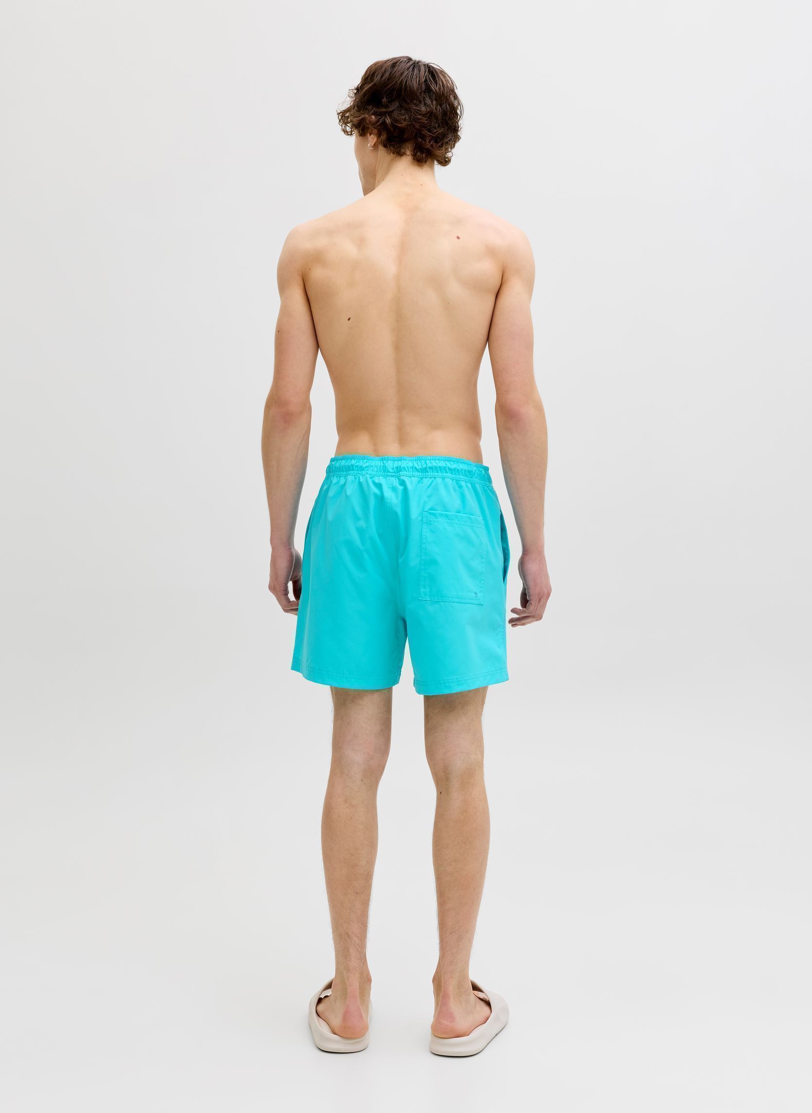 Badeshorts Jpstmaui Tropic Solid Swim Shorts Reg Sn herren blau Jack & Jones Badeshorts Jpstmaui Tropic Solid Swim Shorts Reg Sn herren blau SCUBA BLUE
