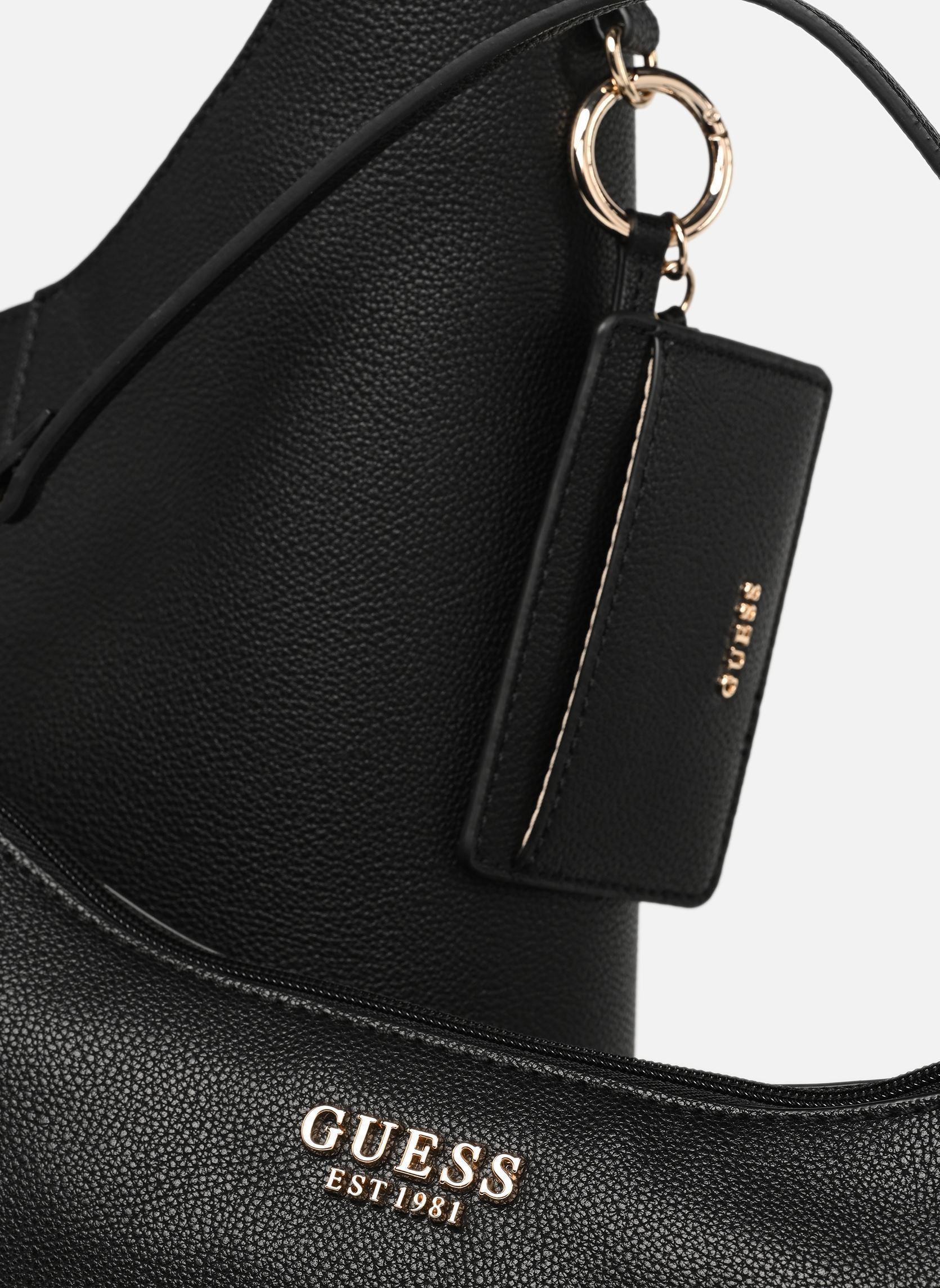 Tassen Darcy Hobo dames zwart Guess Tassen Darcy Hobo dames zwart BLACK